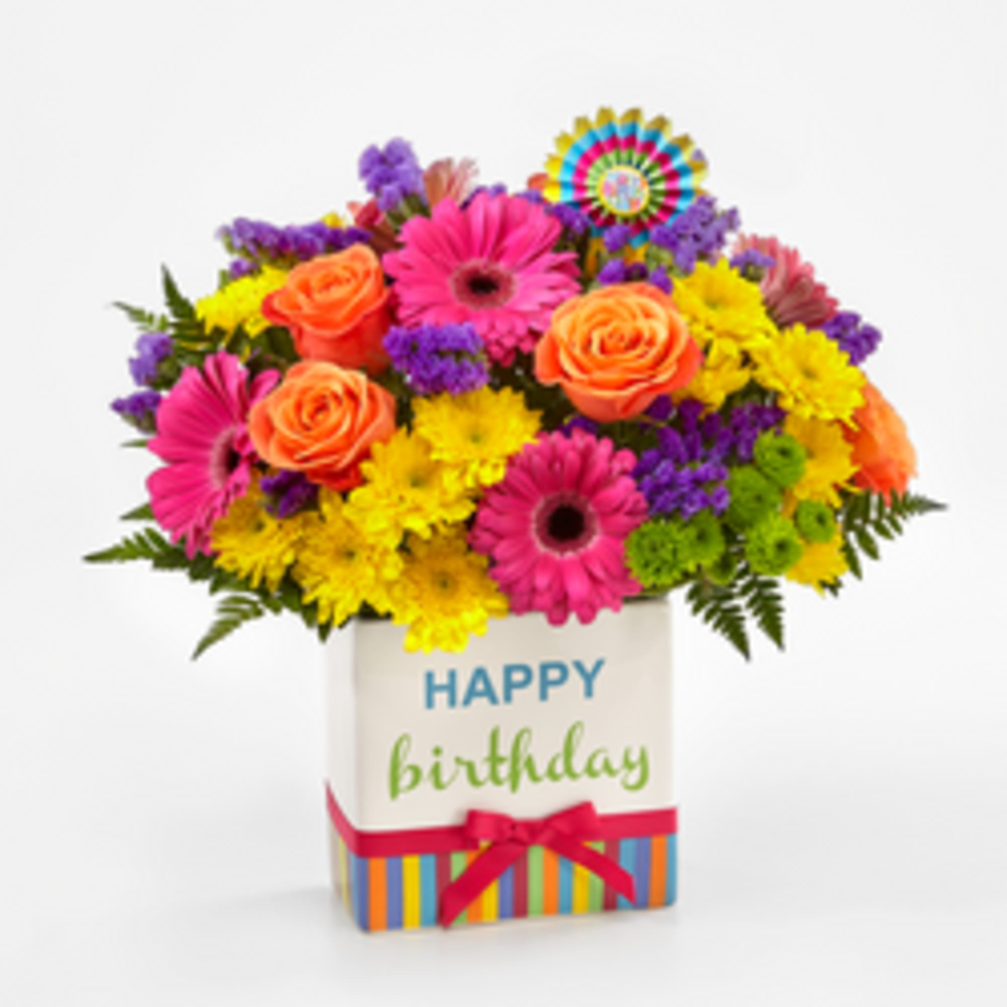 The Birthday Brights Bouquet is a true celebration of color and life