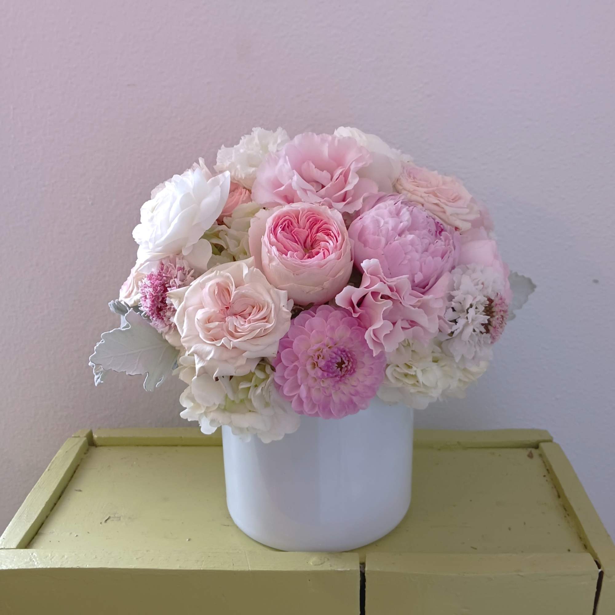 A lush arrangement featuring premium flowers. 