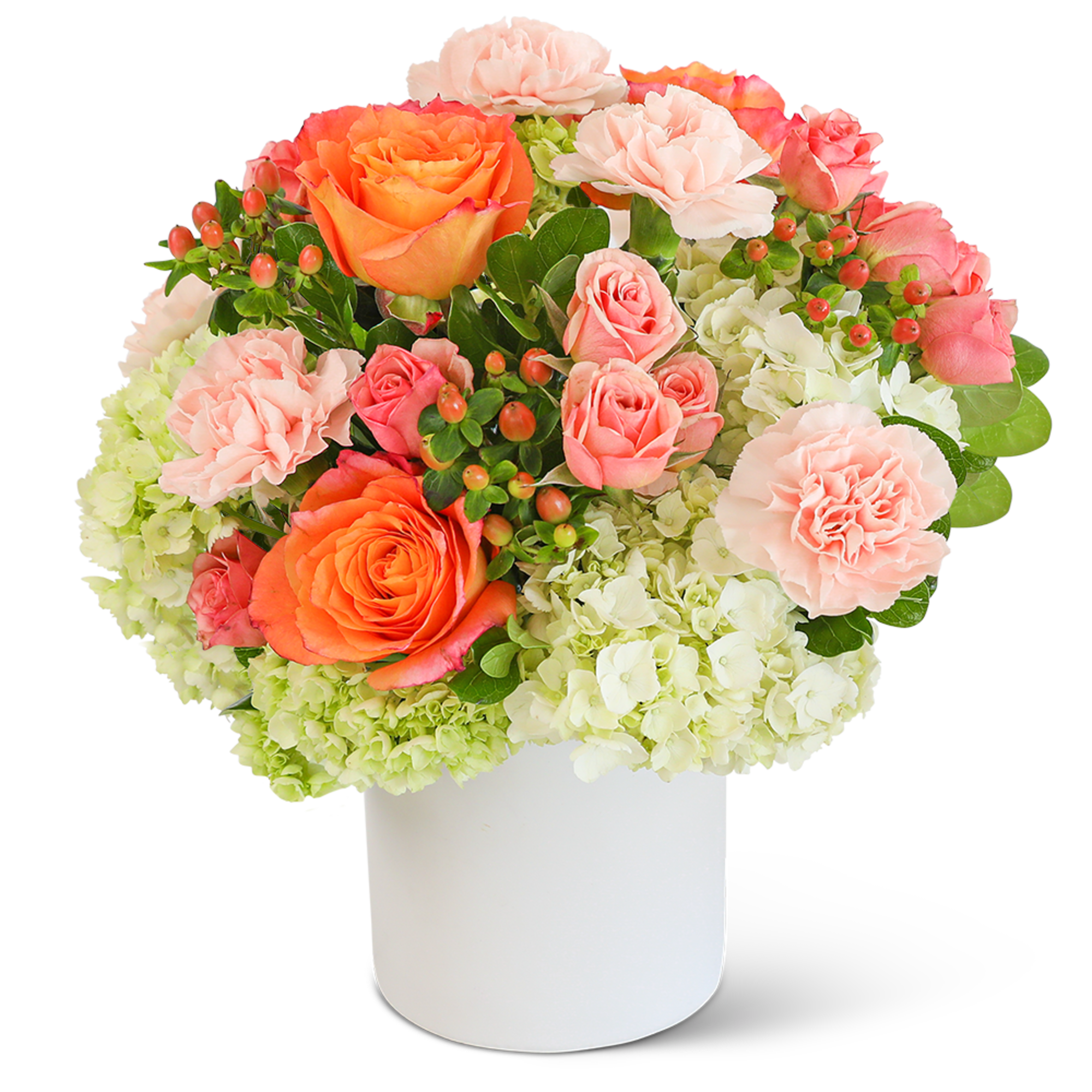 Send a message of love and hope with this beautiful flower arrangement.