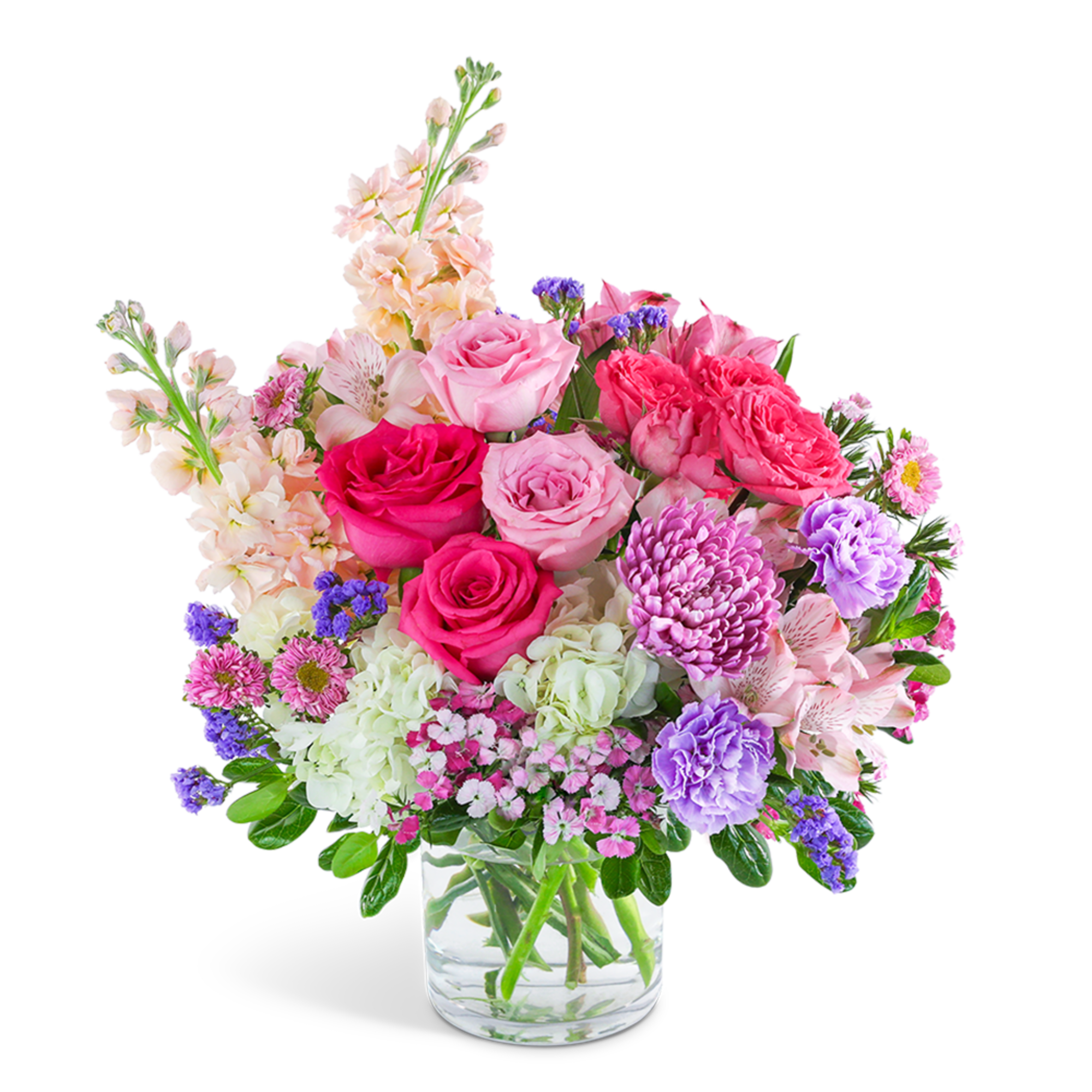 "Experience the captivating beauty of Strawberry Fields, a floral design that harmoniously
