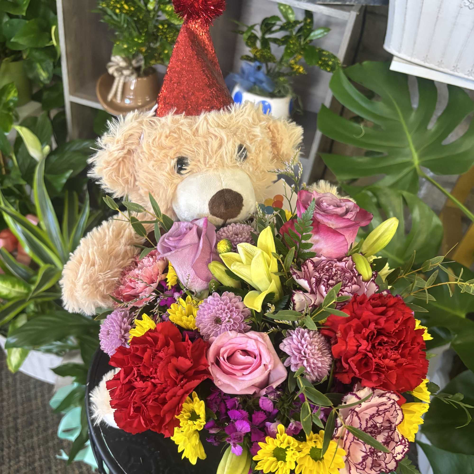 Reasonable flower substitutions may be made due to availability