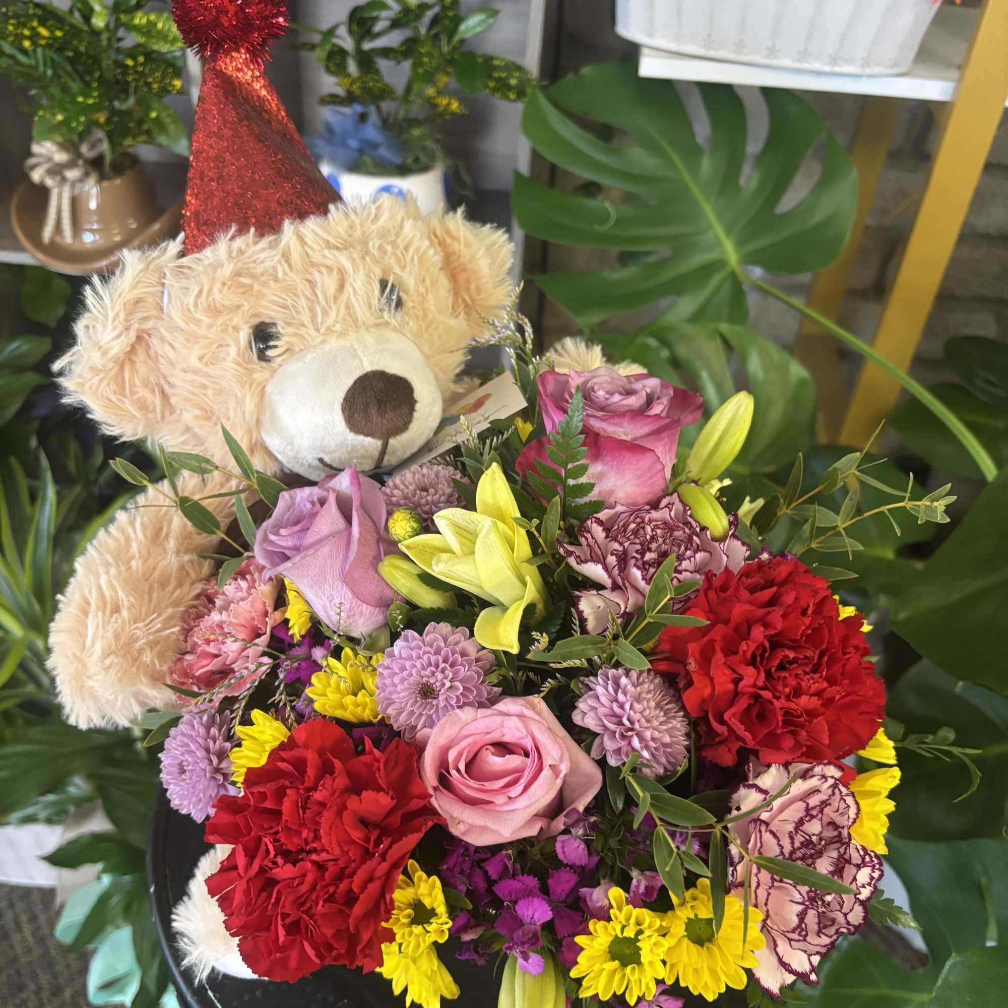 Reasonable flower substitutions may be made due to availability