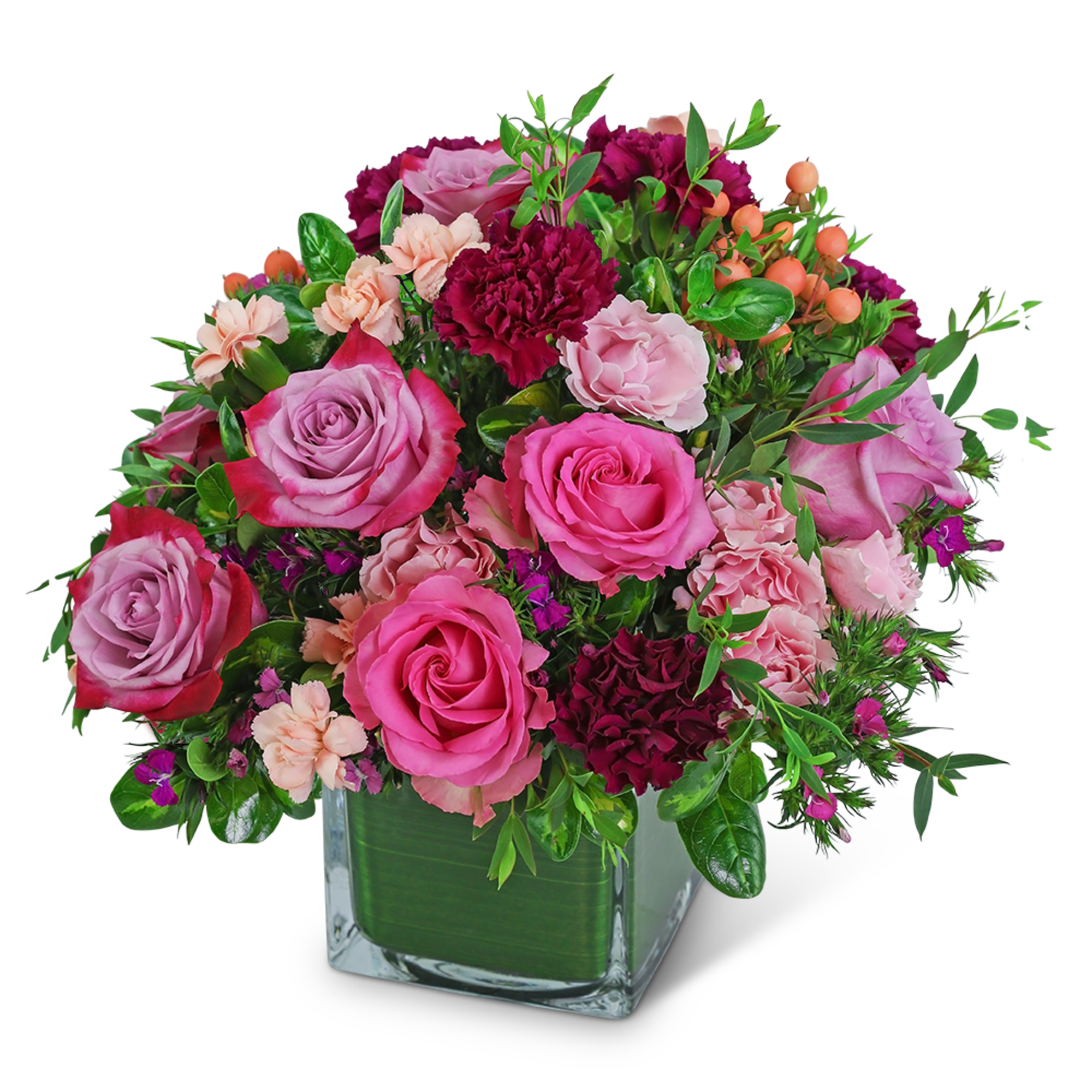 Surprise your loved one with this light and airy, romantic floral design.