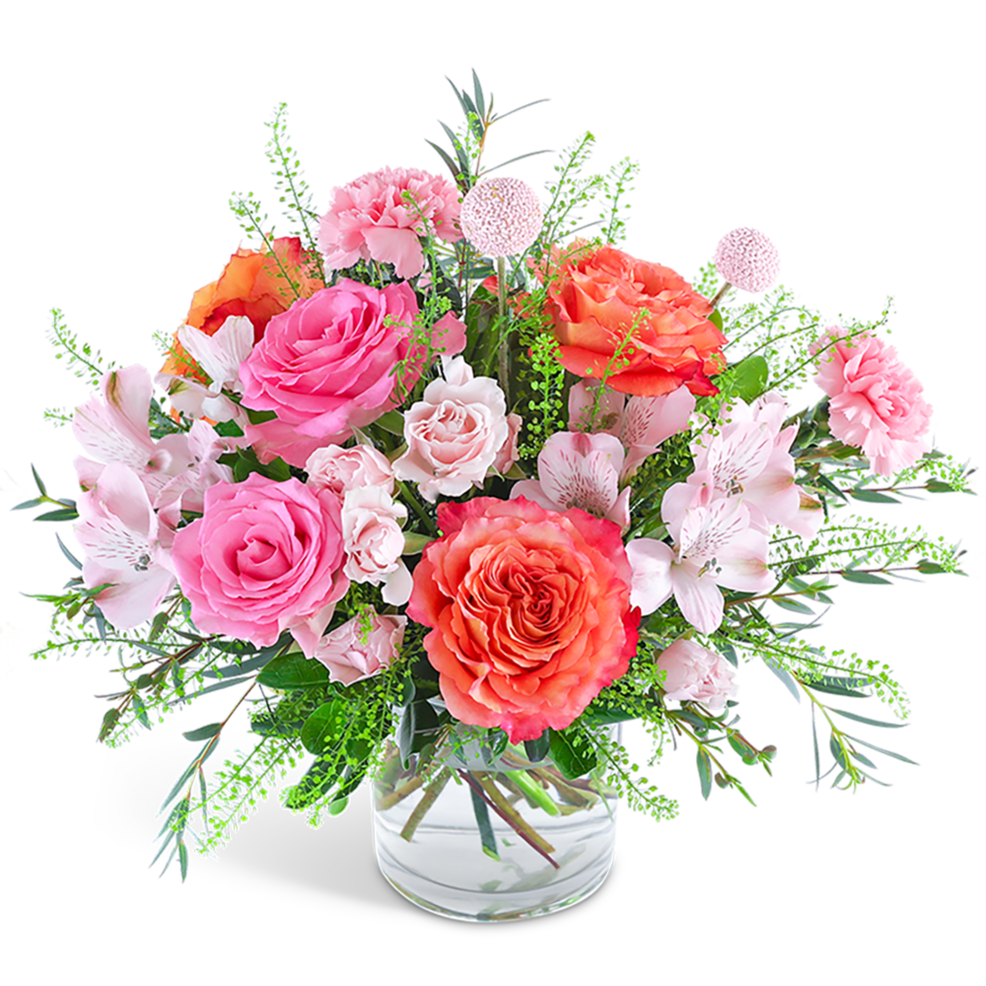 "Our Florence Spirit floral design features a gorgeous blend of hot pink