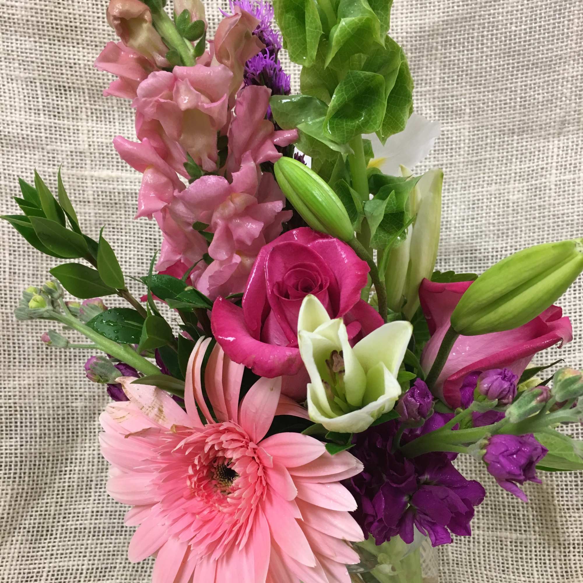 One of our best loved arrangements, these soft and subtle shades of
