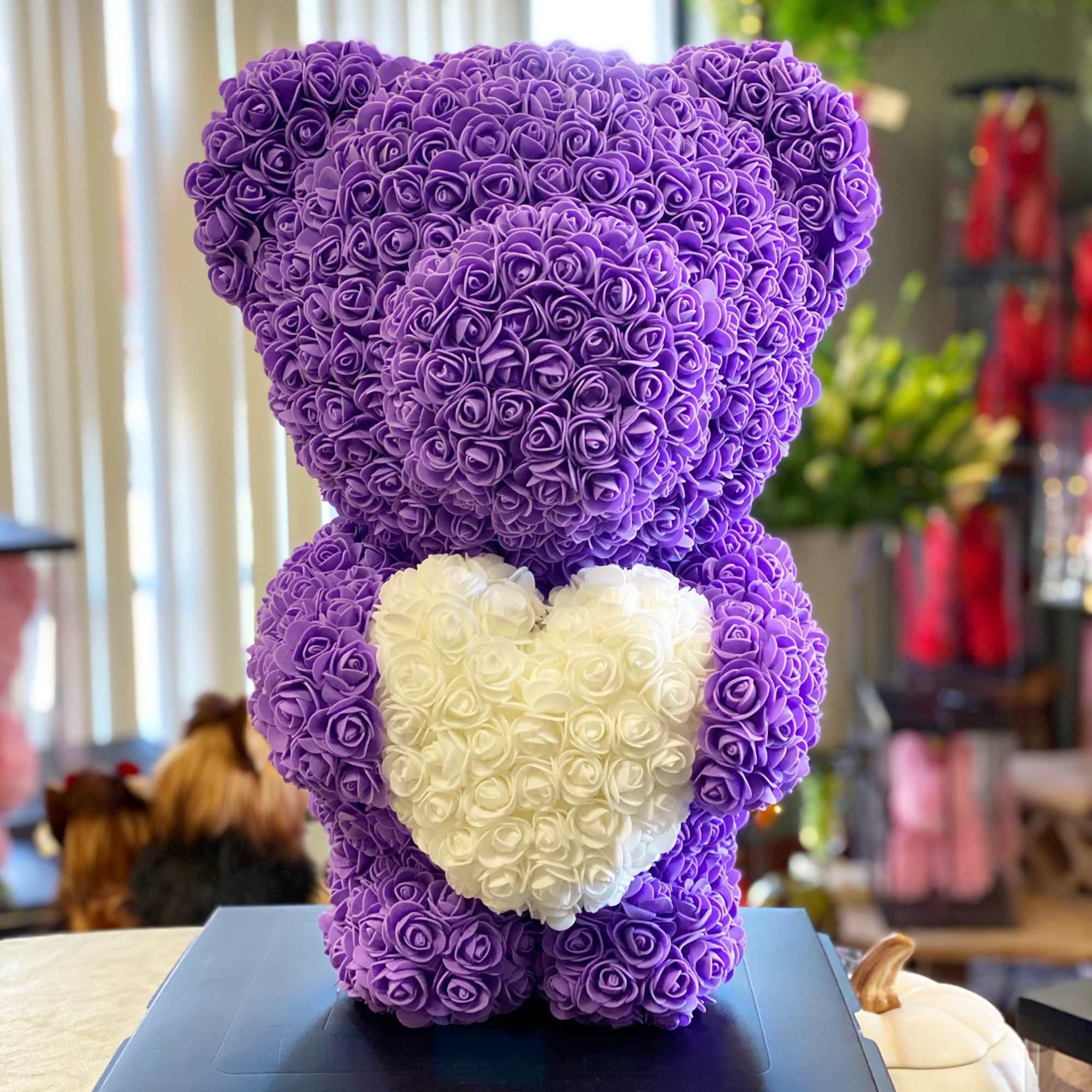 Limited Edison of Love Heart Rose Bear
These gorgeous Teddy bear are made
