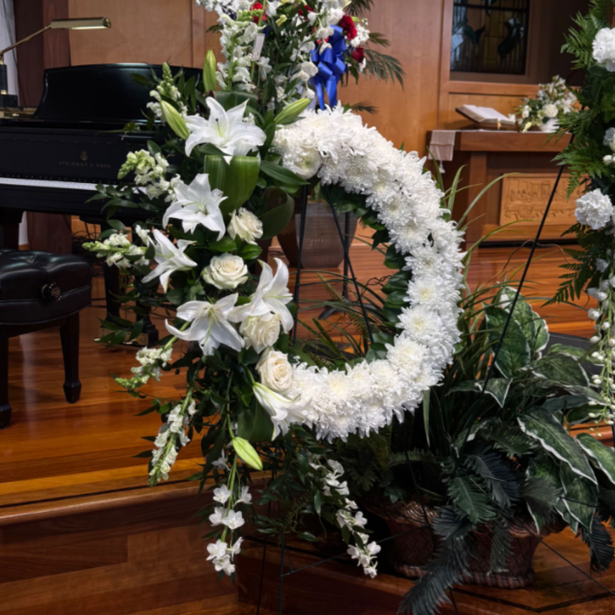 Eternal Grace Tribute is a refined and sophisticated sympathy arrangement that combines, photo 3 of 3