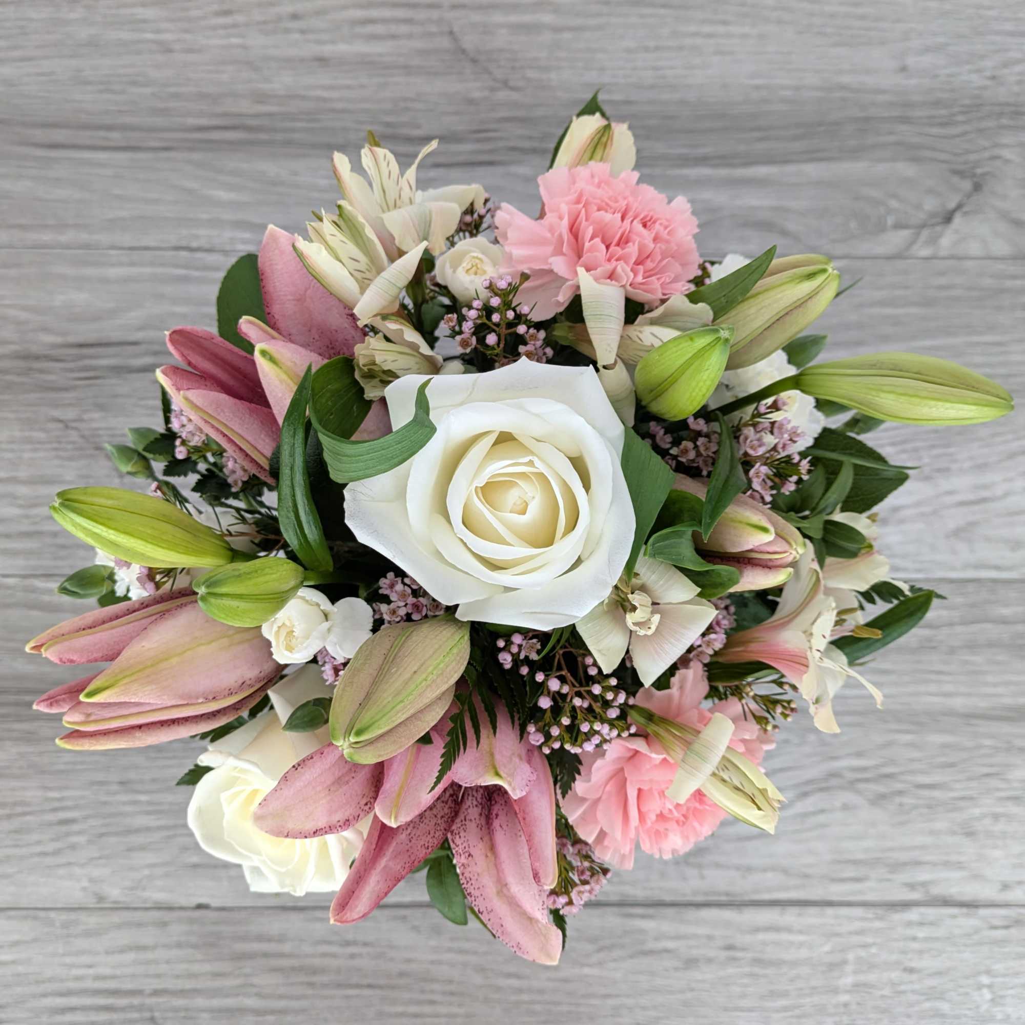 Poised In Pink is A Ladybug Floral exclusive bouquet.. This bouquet includes, photo 2 of 3