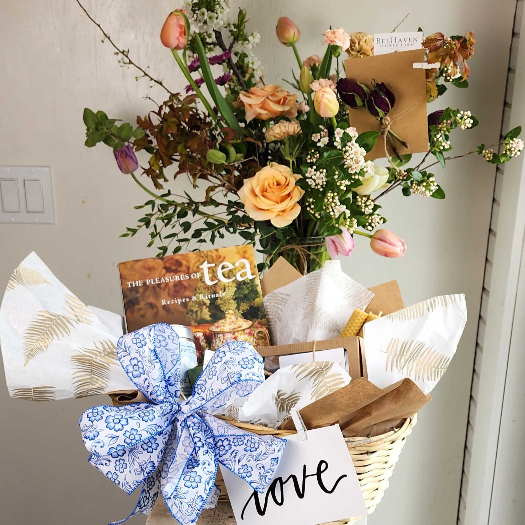 We are a small studio florist in a small town. Every bouquet