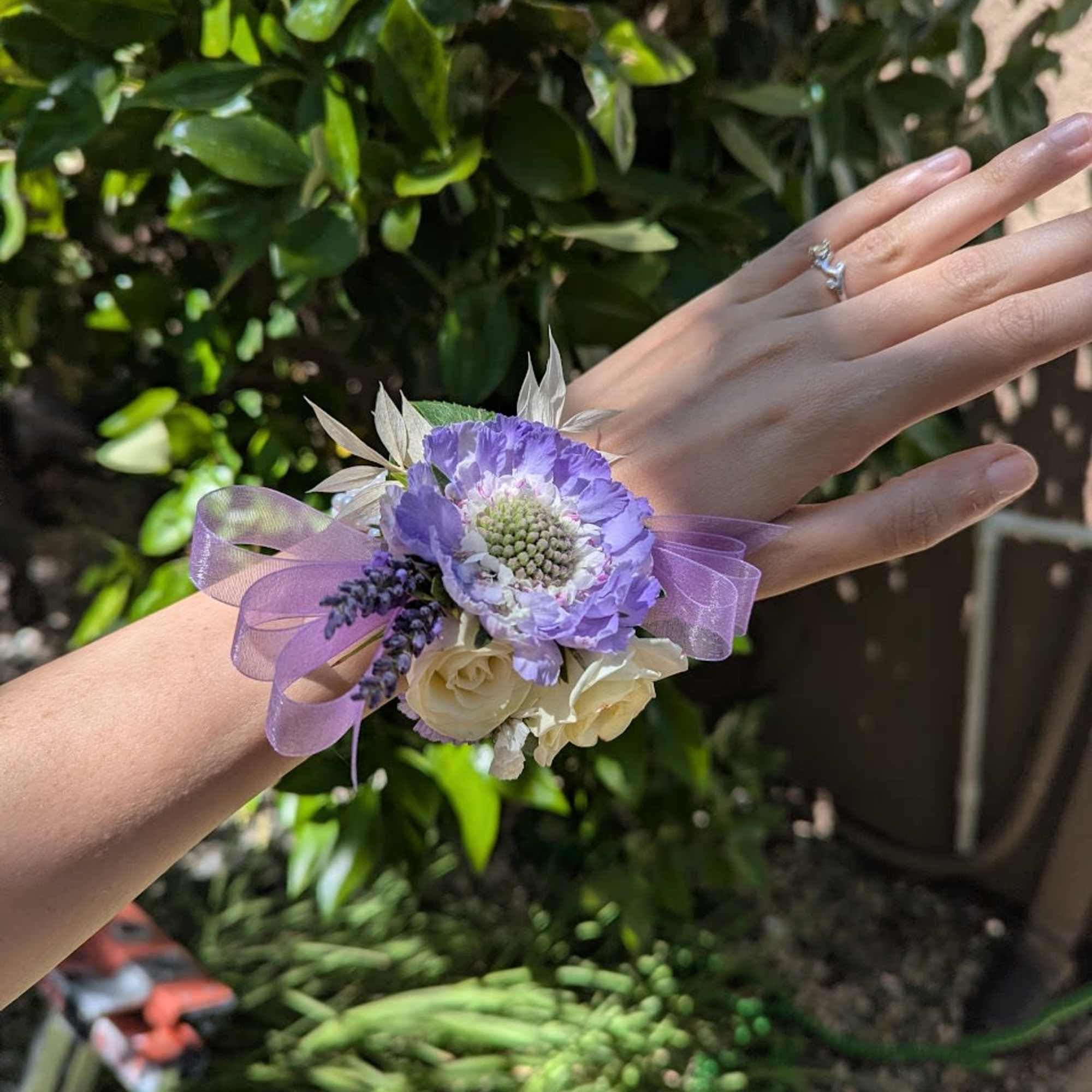 Our Designer's Choice Wedding Corsage is thoughtfully created using an elevated selection