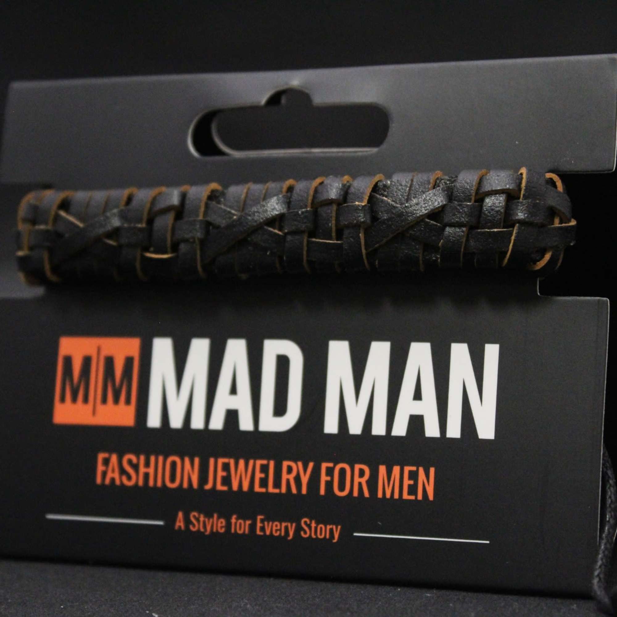 A bold, tactile gift that reads rugged and modern - this braided