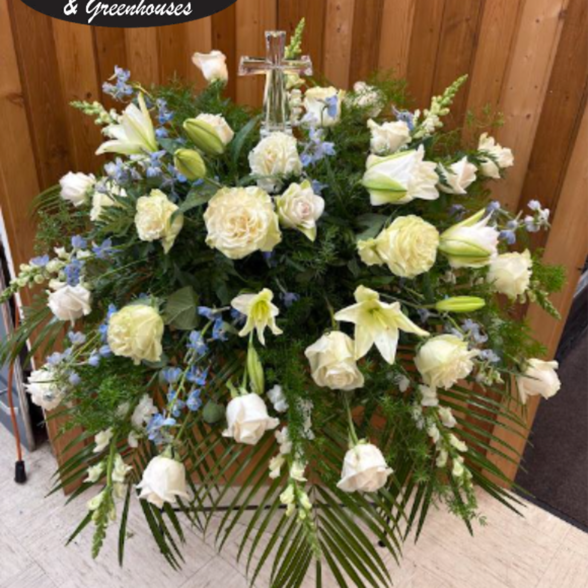 A Crystal Cross will be added to the middle of this stunning, photo 2 of 2