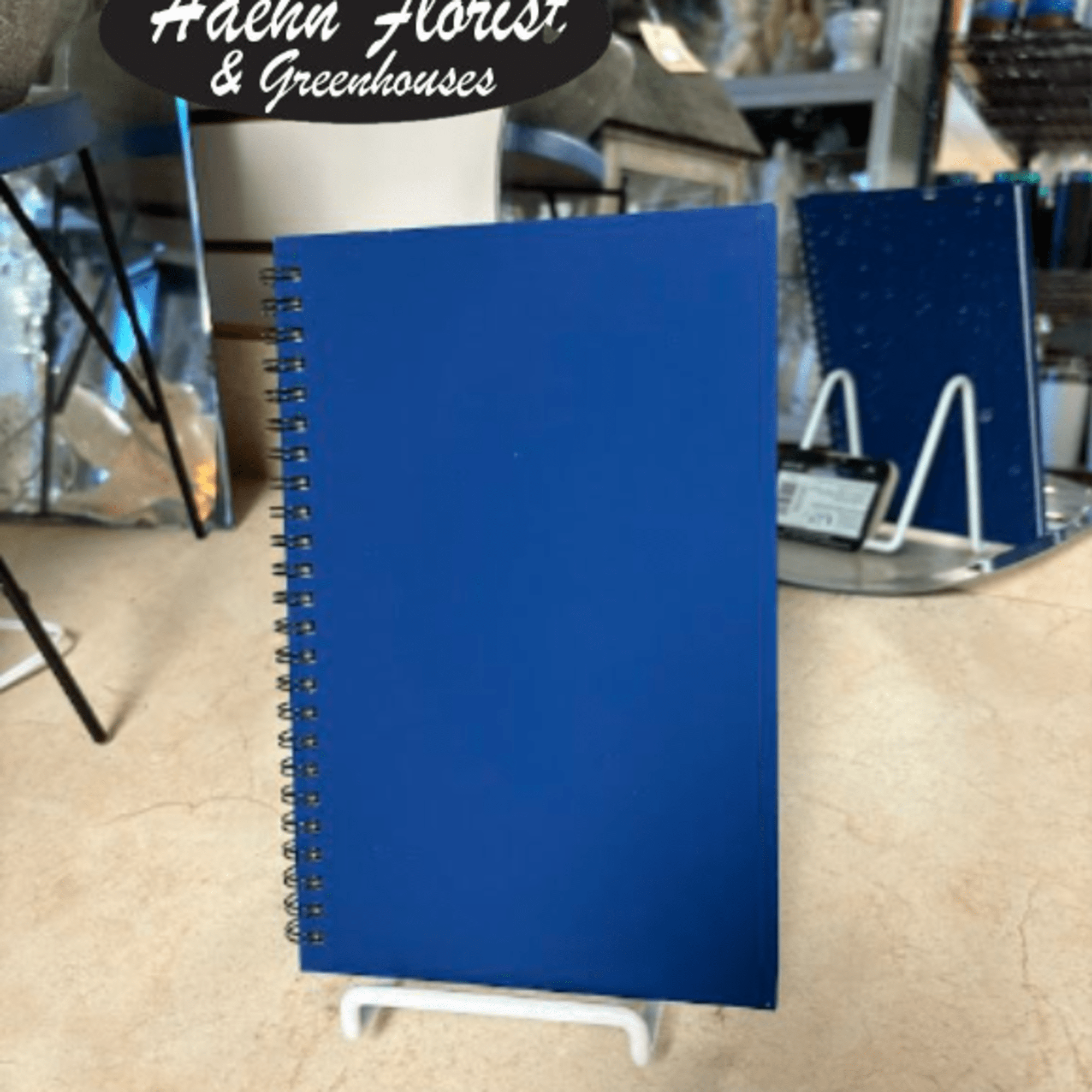 Create your own design on the front of this spiral notebook -