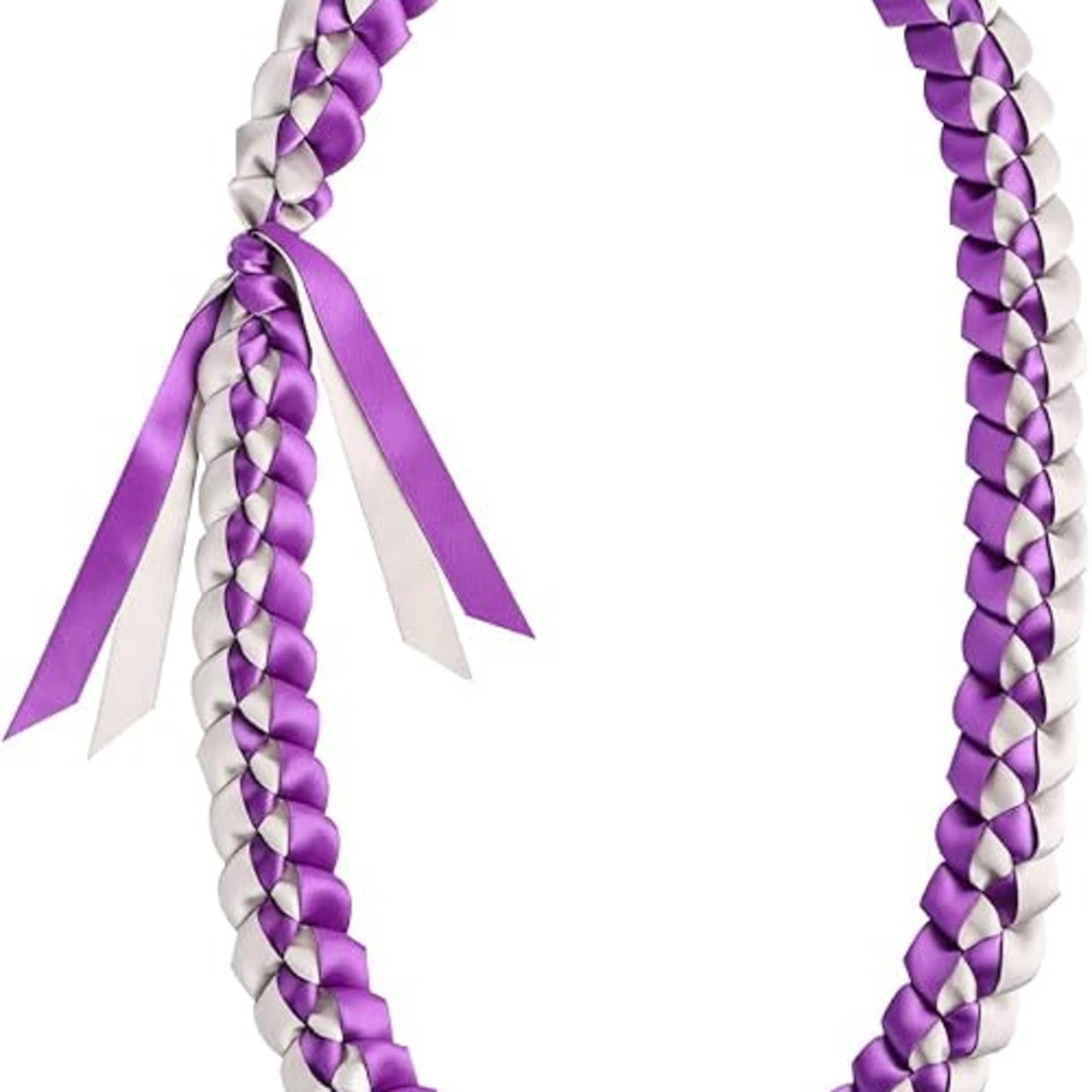 Celebrate the graduate in your life with this keepsake graduation ribbon lei.