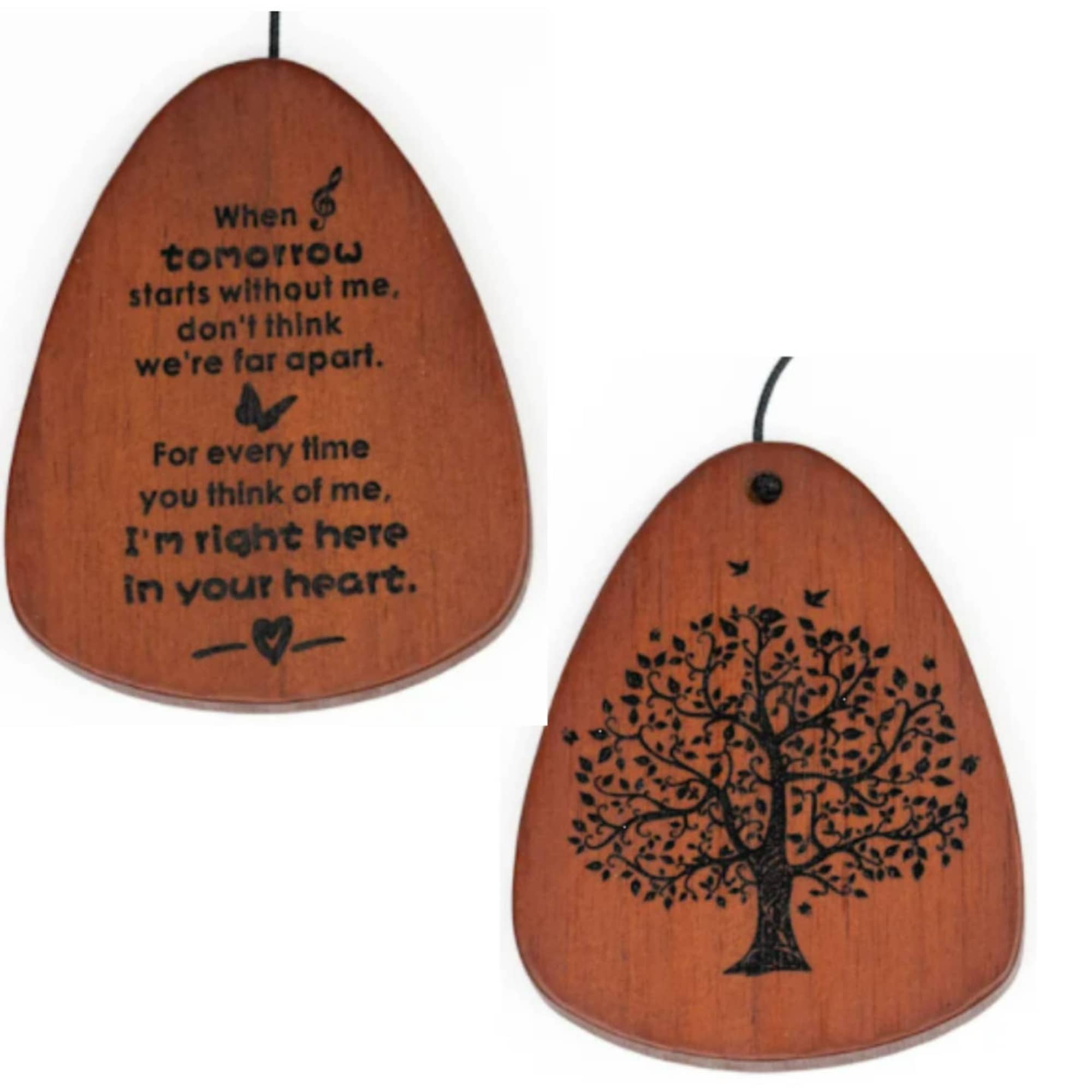 Express heartfelt sympathy with this 32-inch memorial wind chime. Its melodic tones, photo 4 of 4