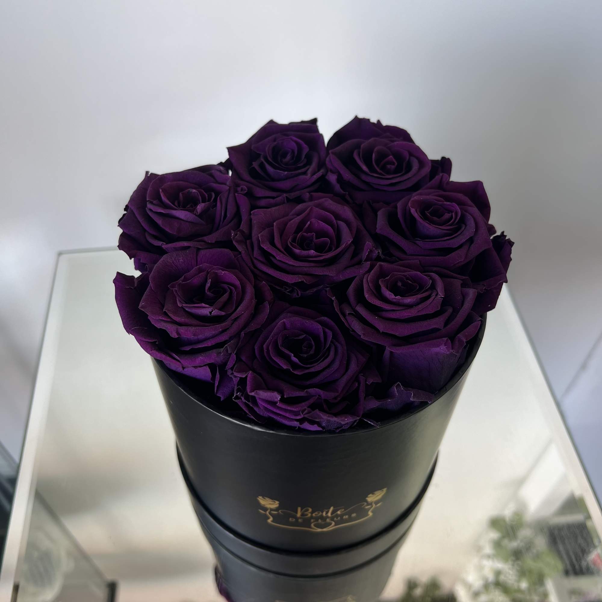 Make a bold and unforgettable statement with our Eternal Dark Purple Luxury, photo 2 of 2