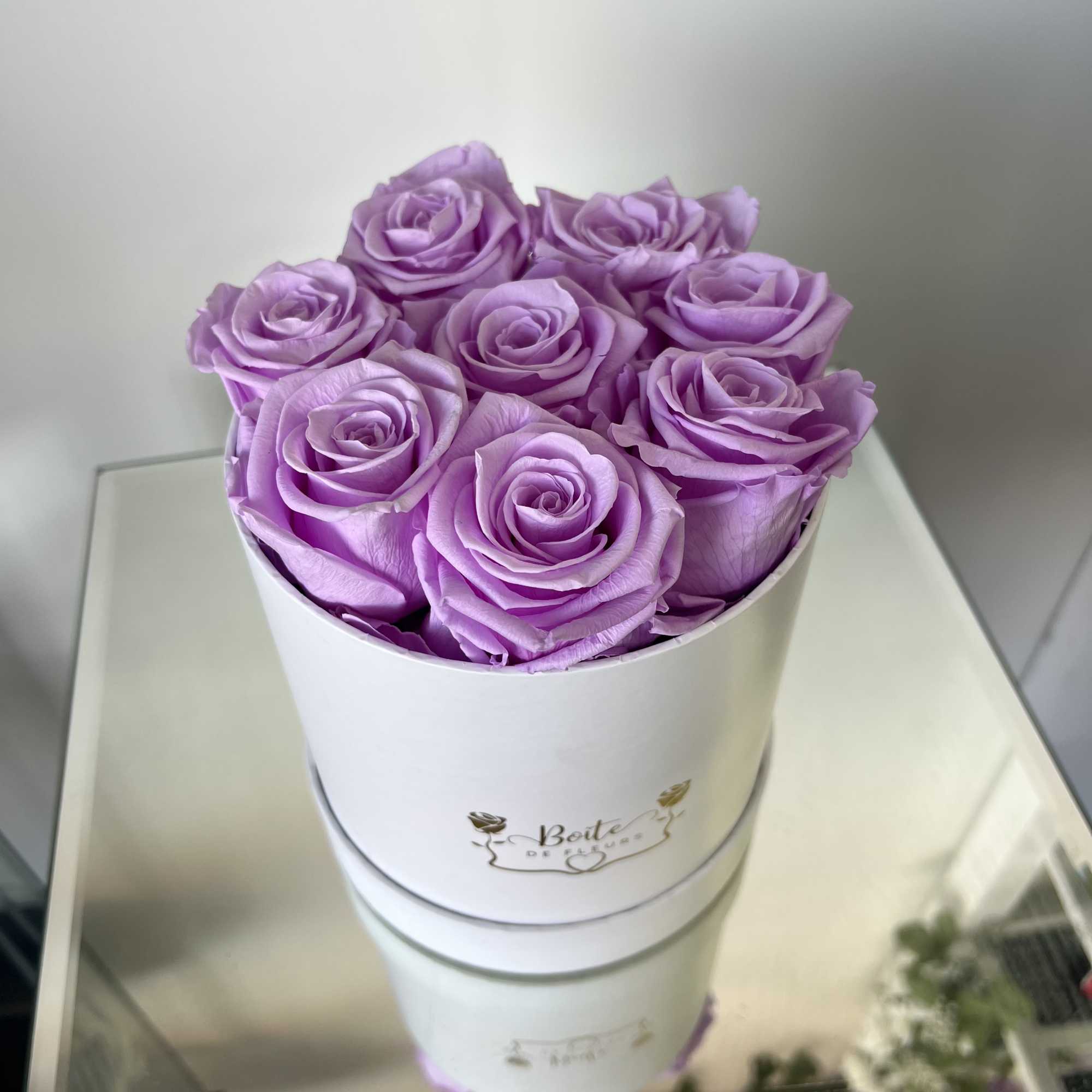 Make a bold and unforgettable statement with our Eternal Lavender Luxury Bo&icirc;te, photo 2 of 2