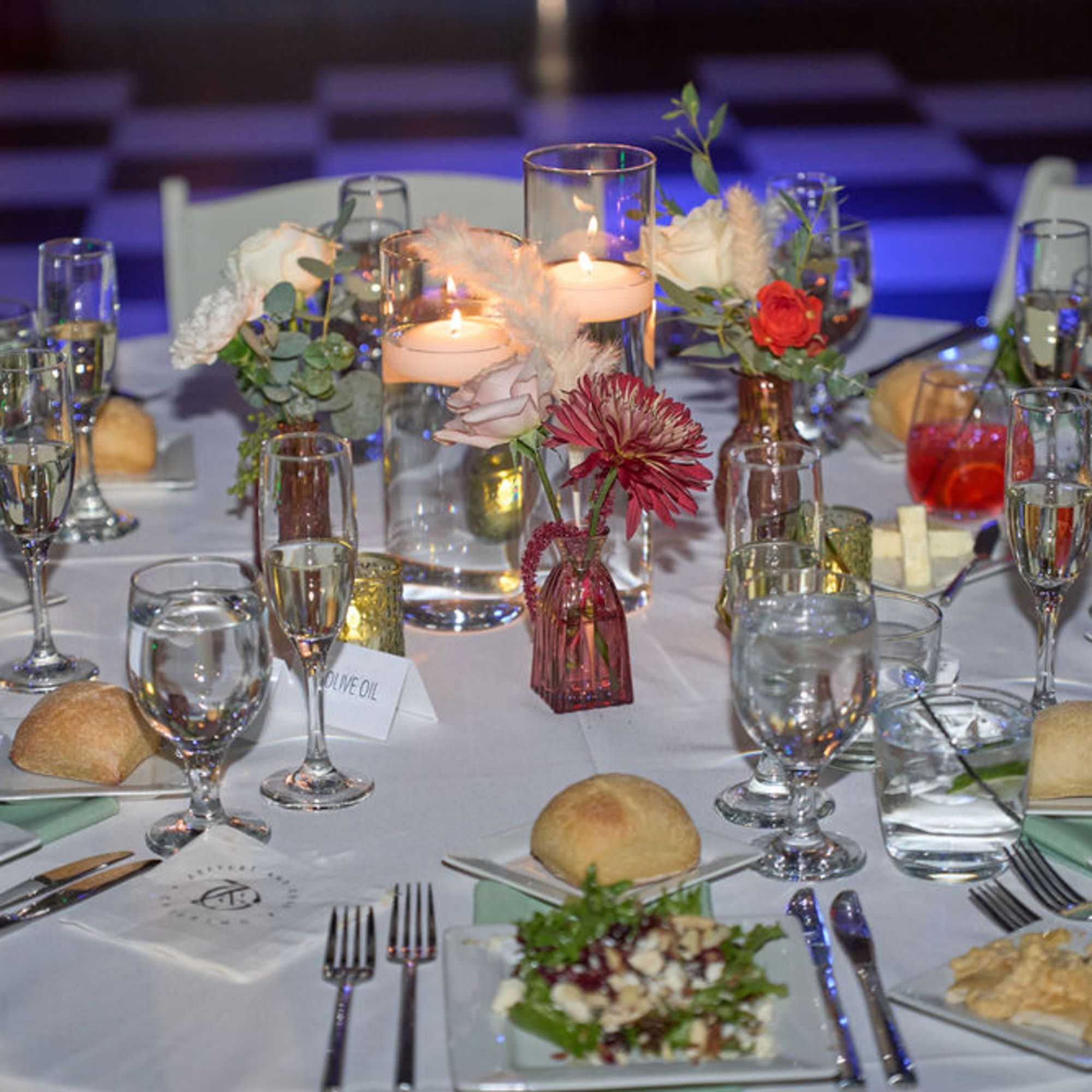 Transform your wedding reception or special event with our stunning, professional centerpiece