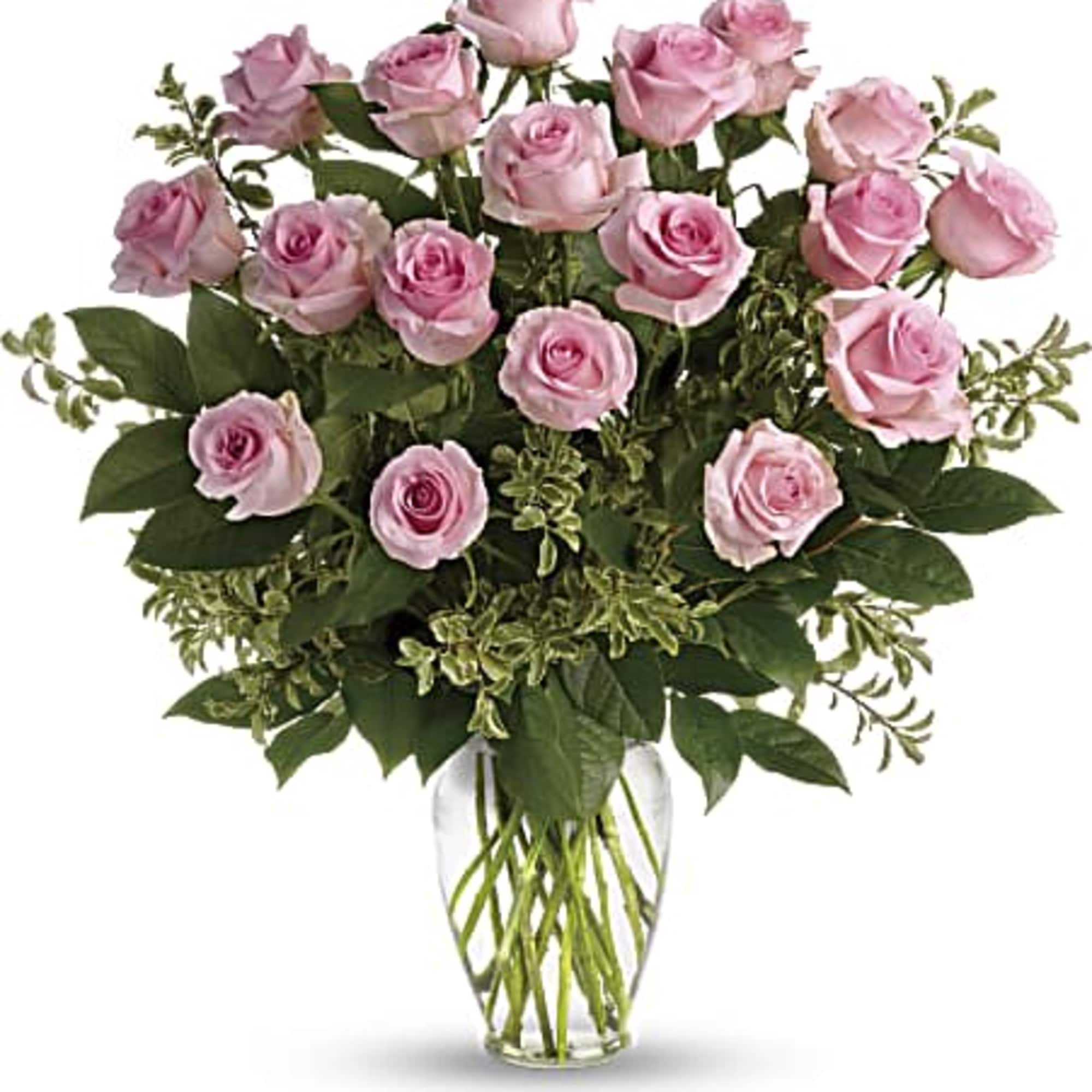 This exquisite flower arrangement showcases the timeless beauty of 12 long stem
