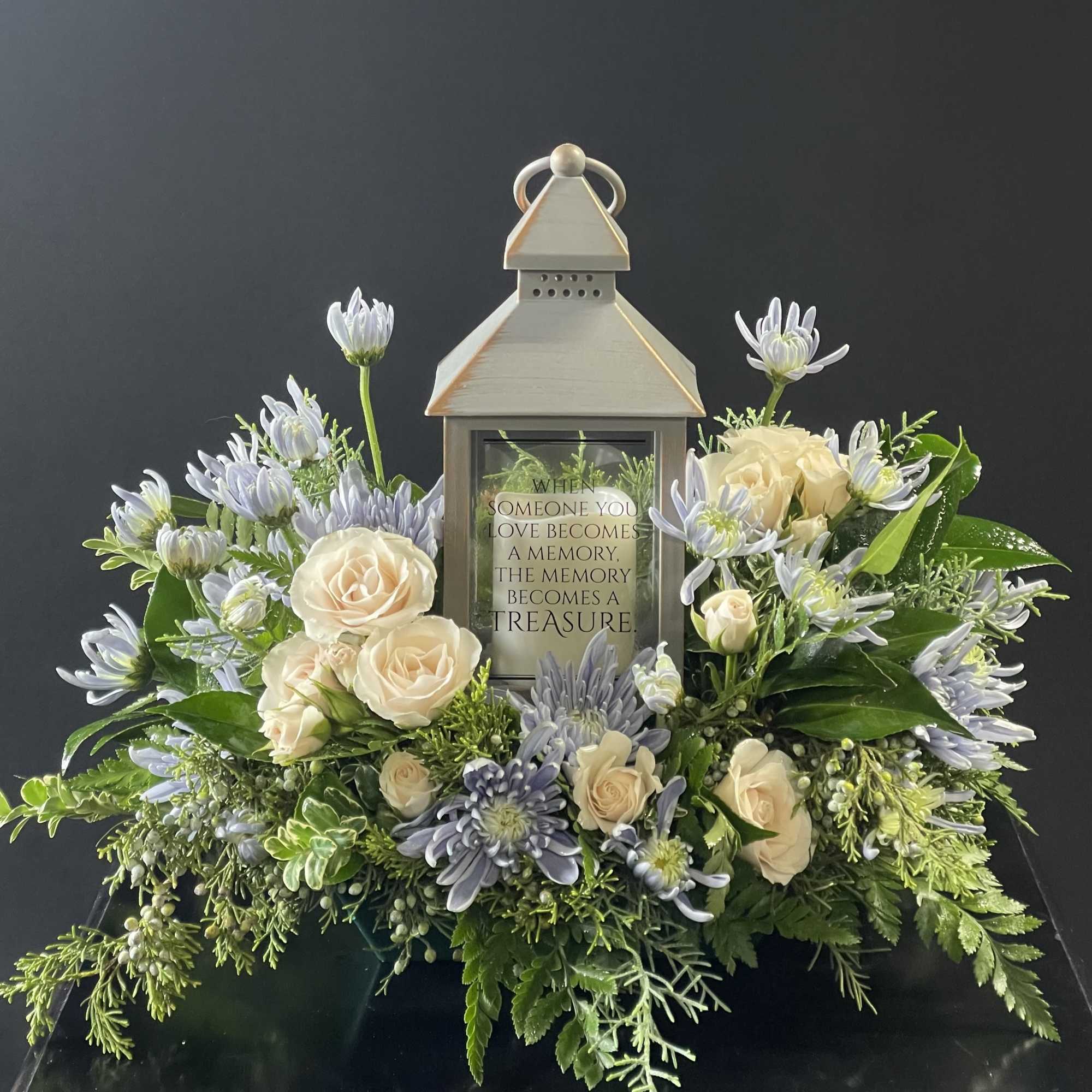 These little lanterns are a perfect gift for the grieving family. 