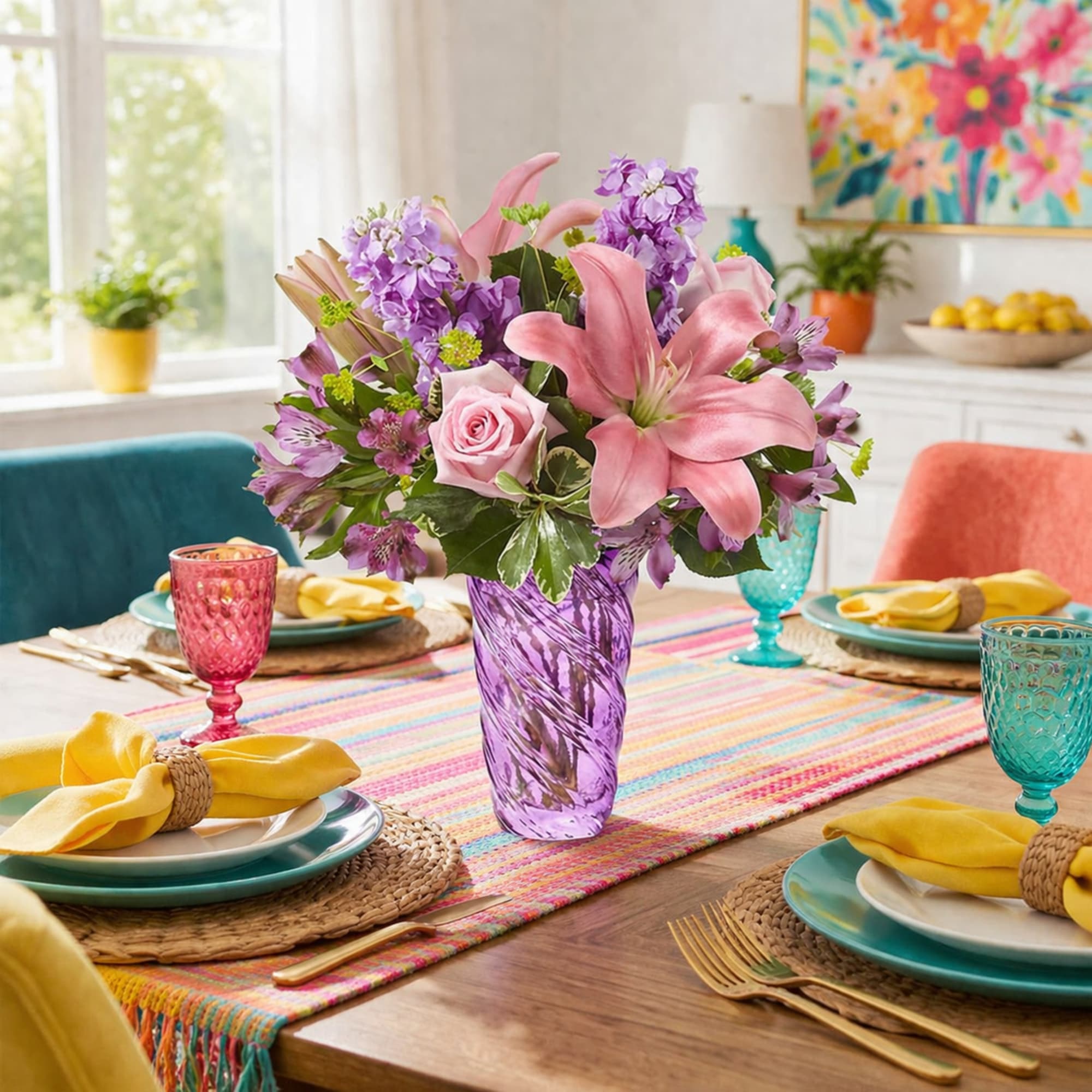 The beauty of spring can be discovered within the Precious Petals Bouquet