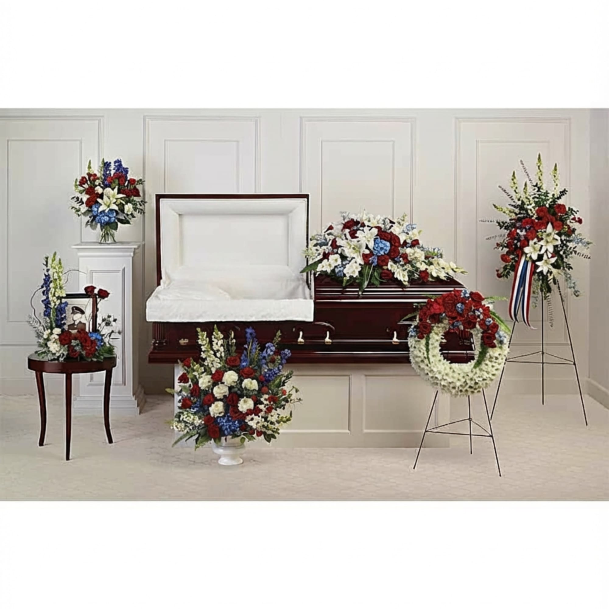 A dignified and heartfelt expression of honor and remembrance, the Patriotic Honor