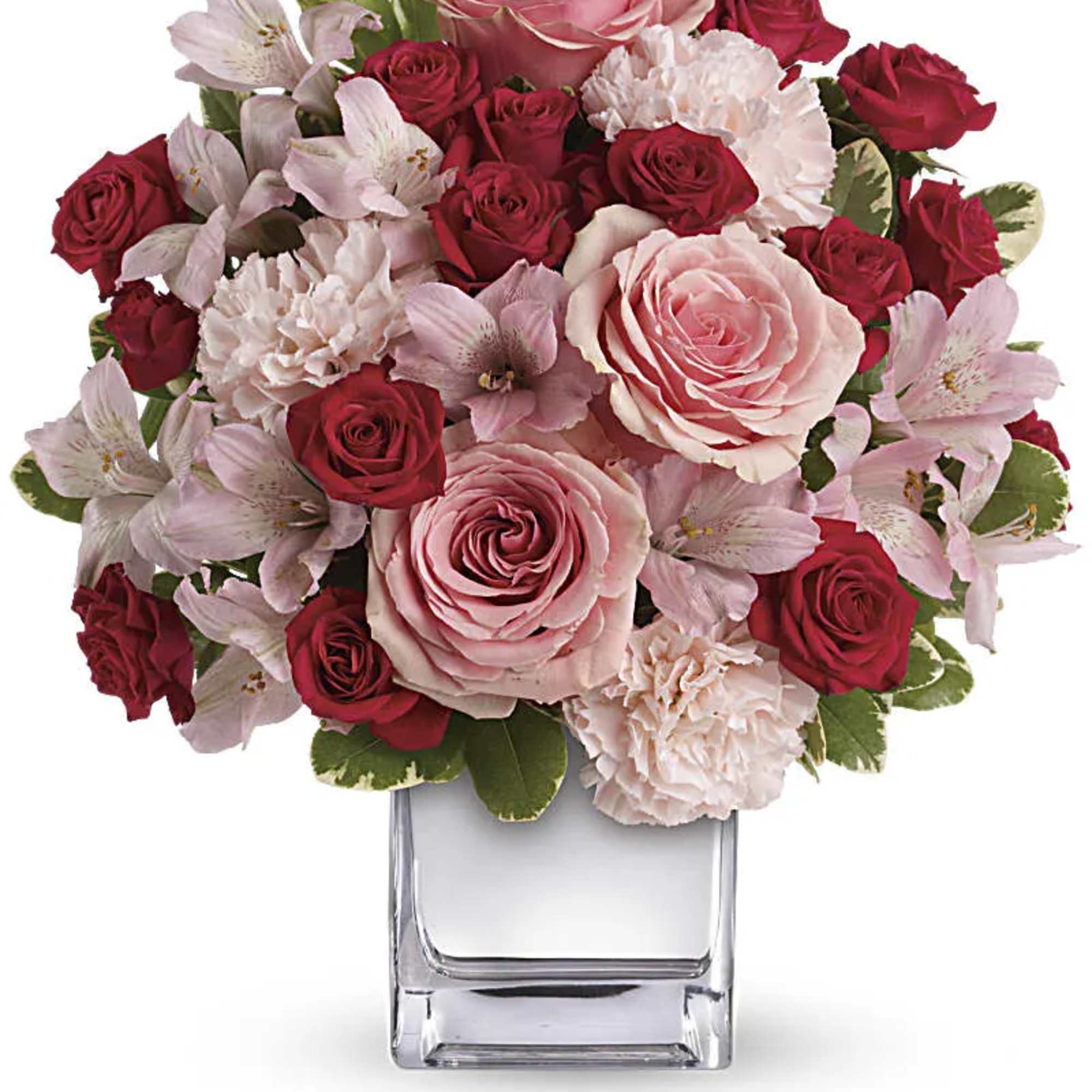 Think pink, then think of all the thank-you kisses you'll get when