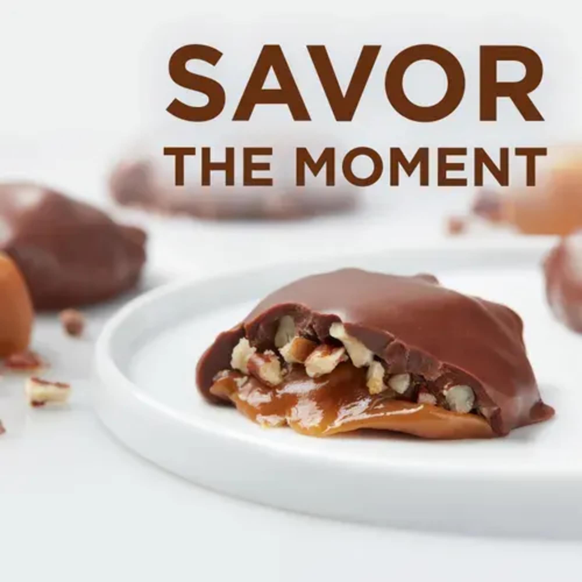 Pecan Delights are a classic chocolate that's sure to be a crowd-pleaser.