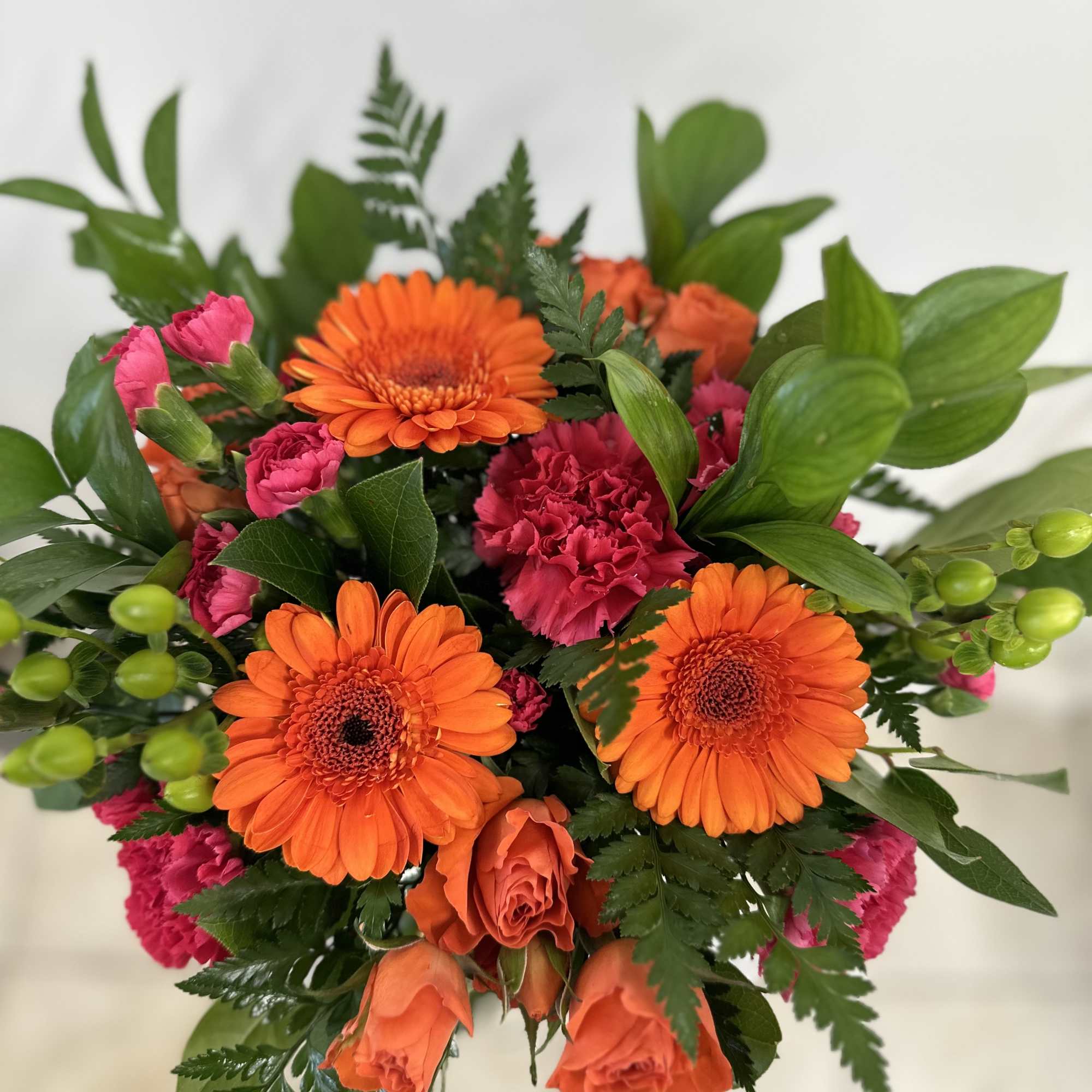 Designed to brighten up any occasion, the Fiesta Bouquet by Westford Florist