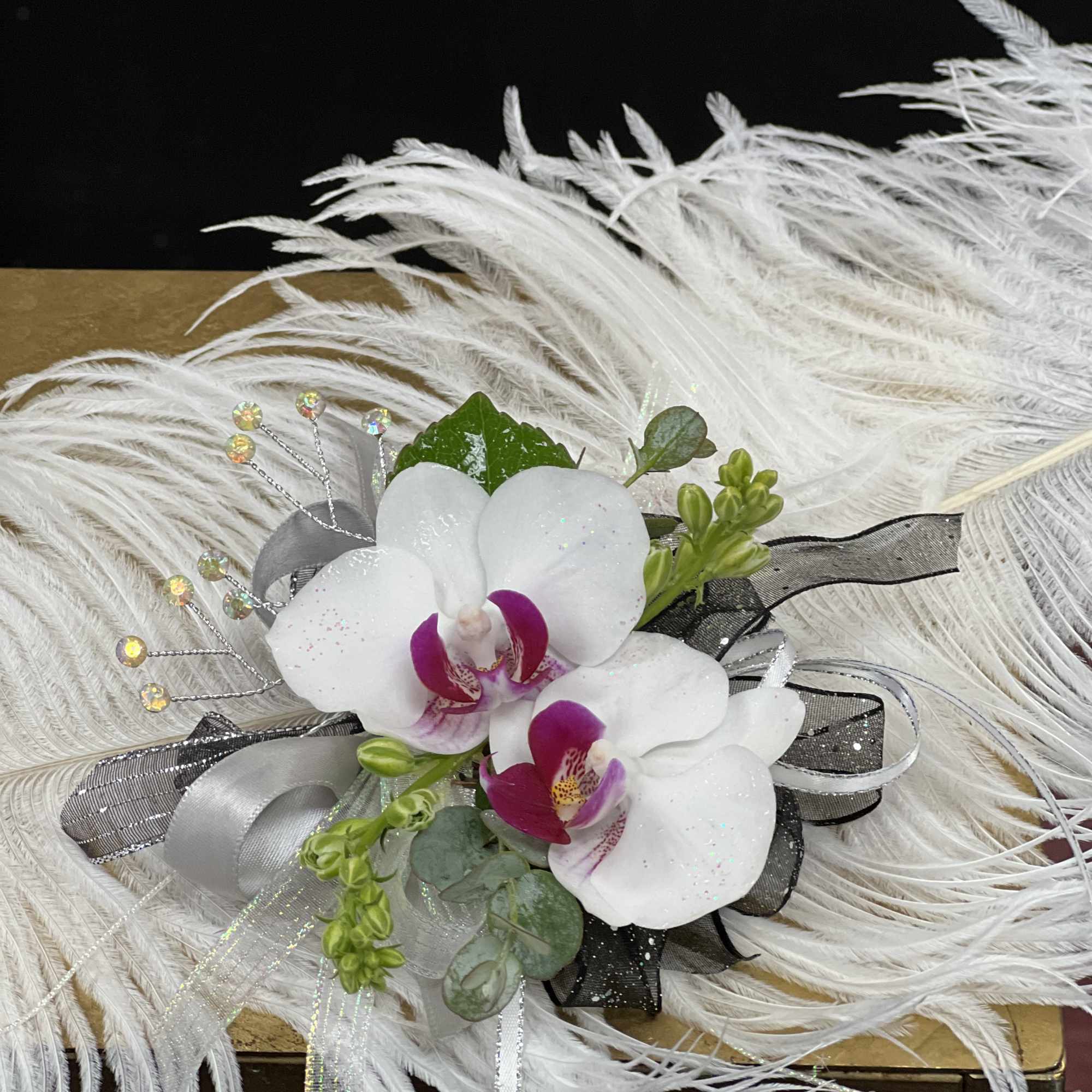 Wrist corsage or Pinon corsage for your special events just indicated that