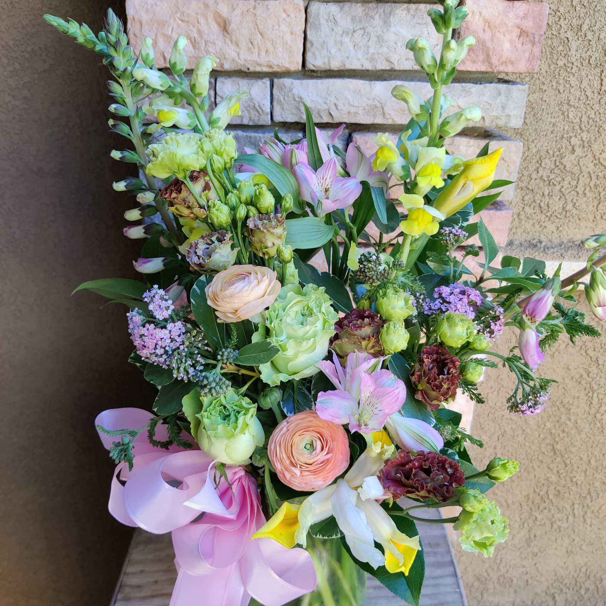 Spring's prettiest assortment. Lovely light color palette and a mix of local