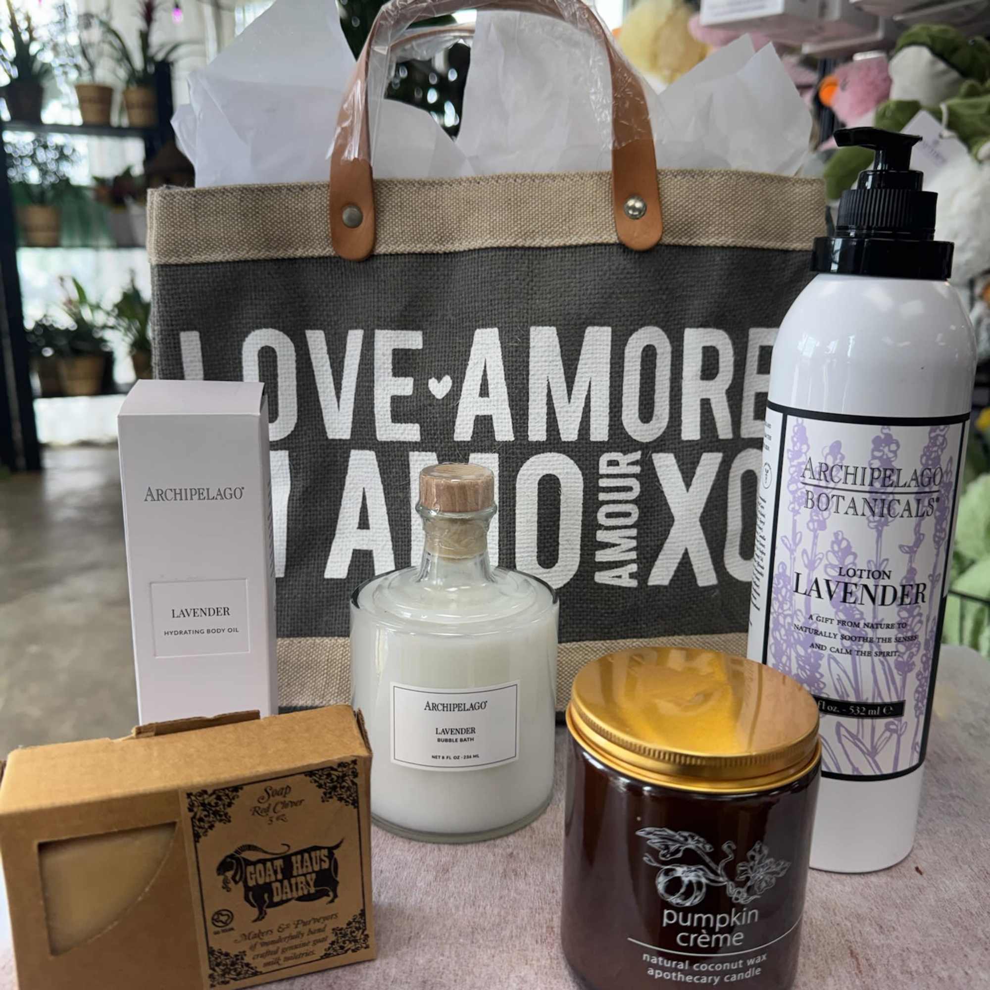 A calming and restorative collection designed to soothe the senses and bring