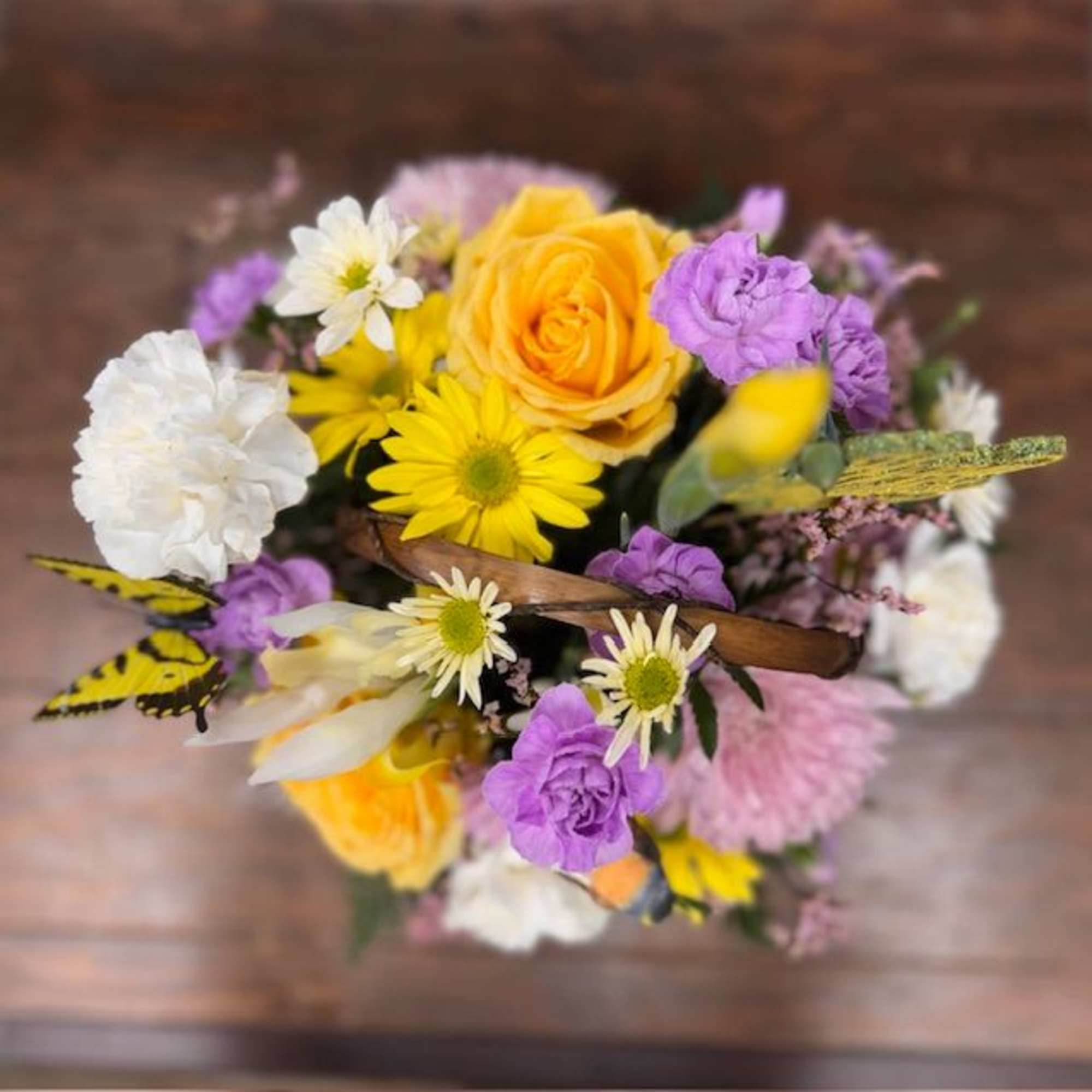 Basket of Love &ndash; Basket Arrangement in 3 Sizes
Show your love in, photo 2 of 2