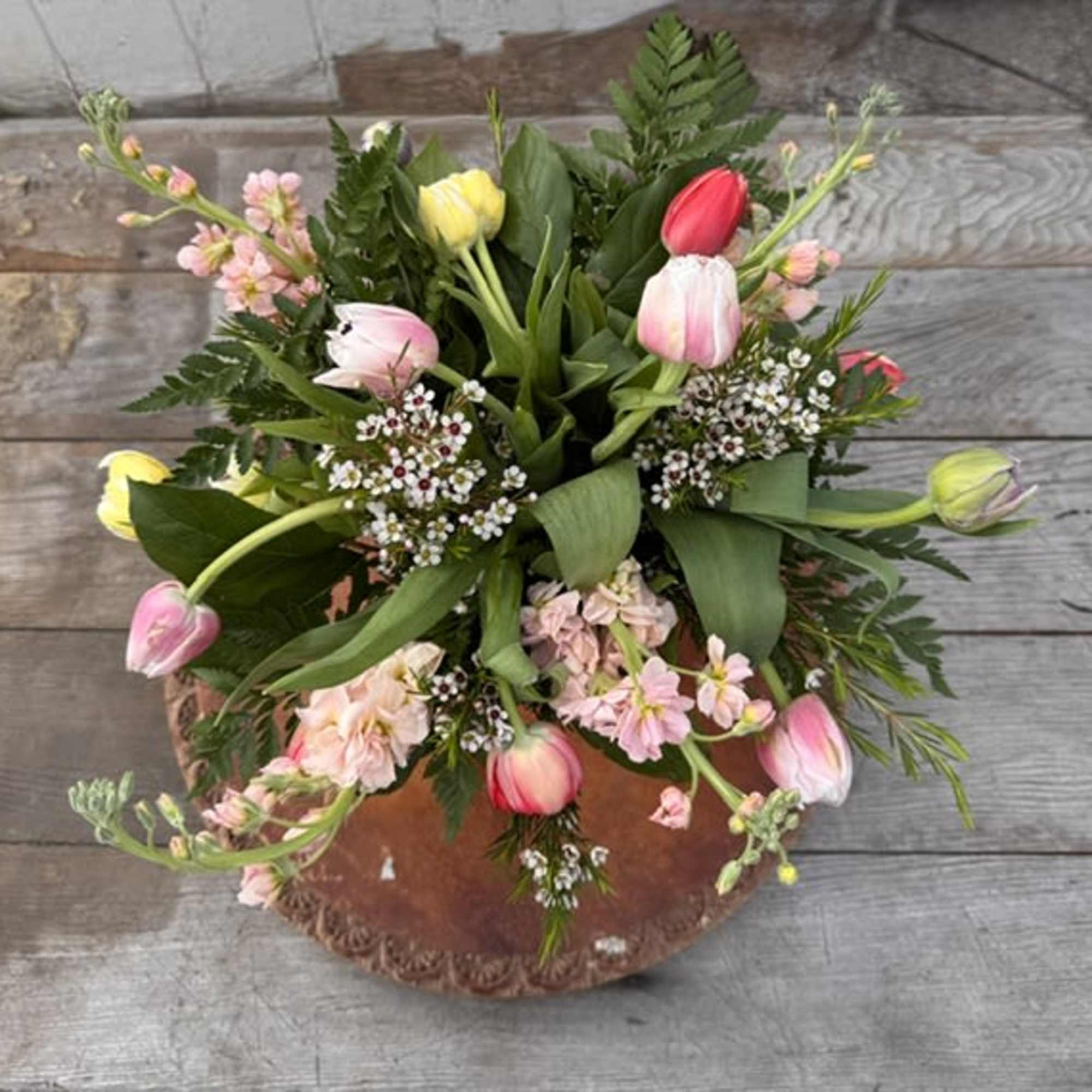 Cheerful Tulips

A bright and joyful arrangement designed to celebrate the beauty of, photo 2 of 2