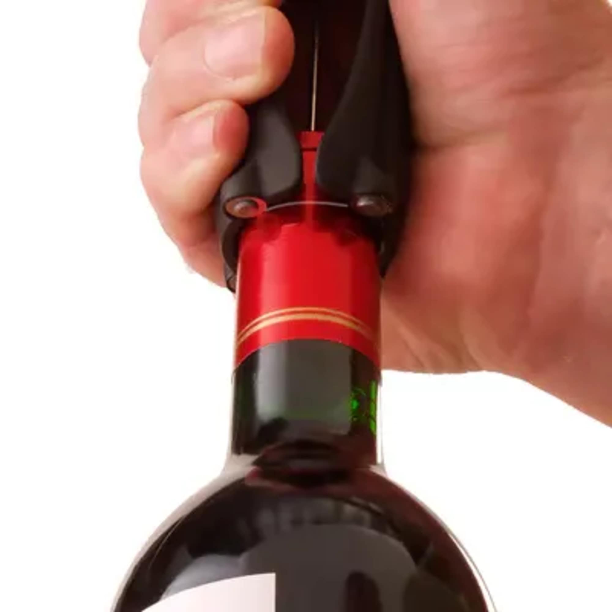 The Cork Pops Legacy Wine Opener uses a low-pressure inert gas cartridge, photo 2 of 6