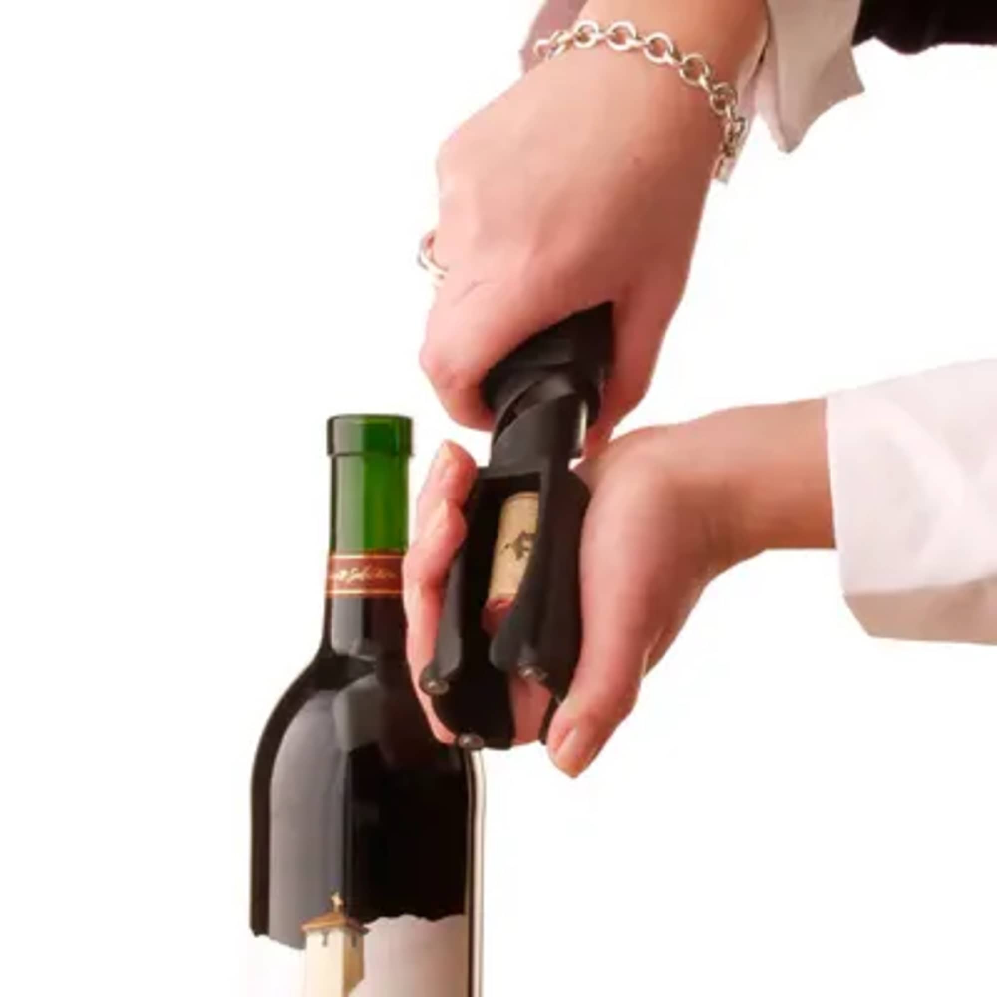 The Cork Pops Legacy Wine Opener uses a low-pressure inert gas cartridge, photo 4 of 6