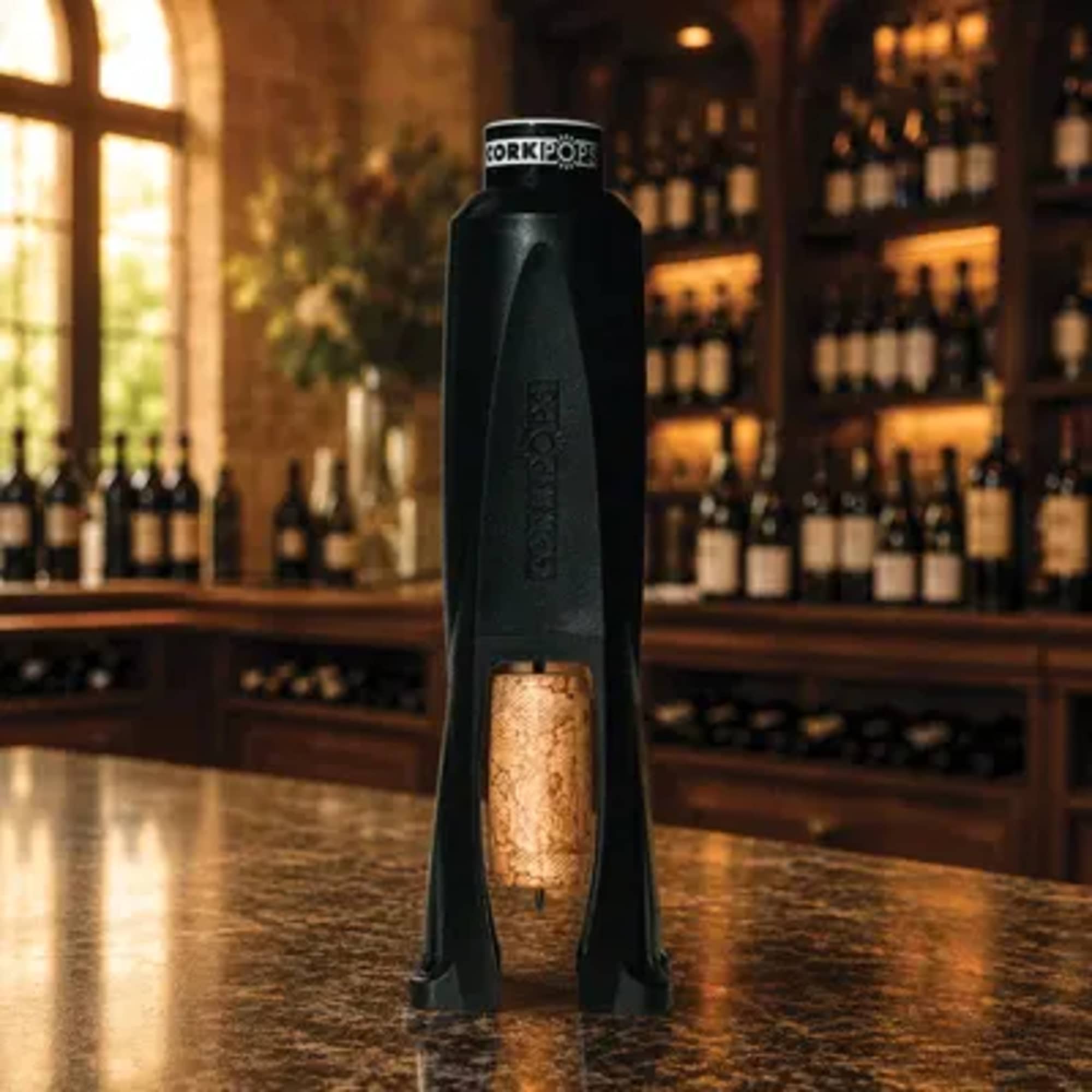 The Cork Pops Legacy Wine Opener uses a low-pressure inert gas cartridge, photo 5 of 6