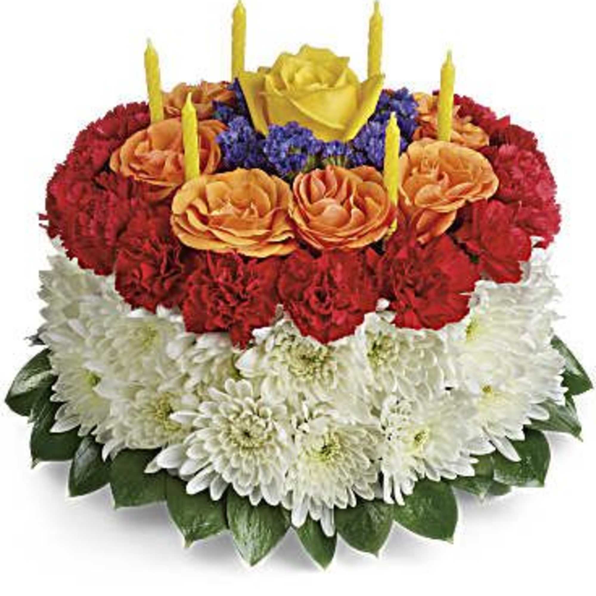 BIRTHDAY FLOWER CAKE 