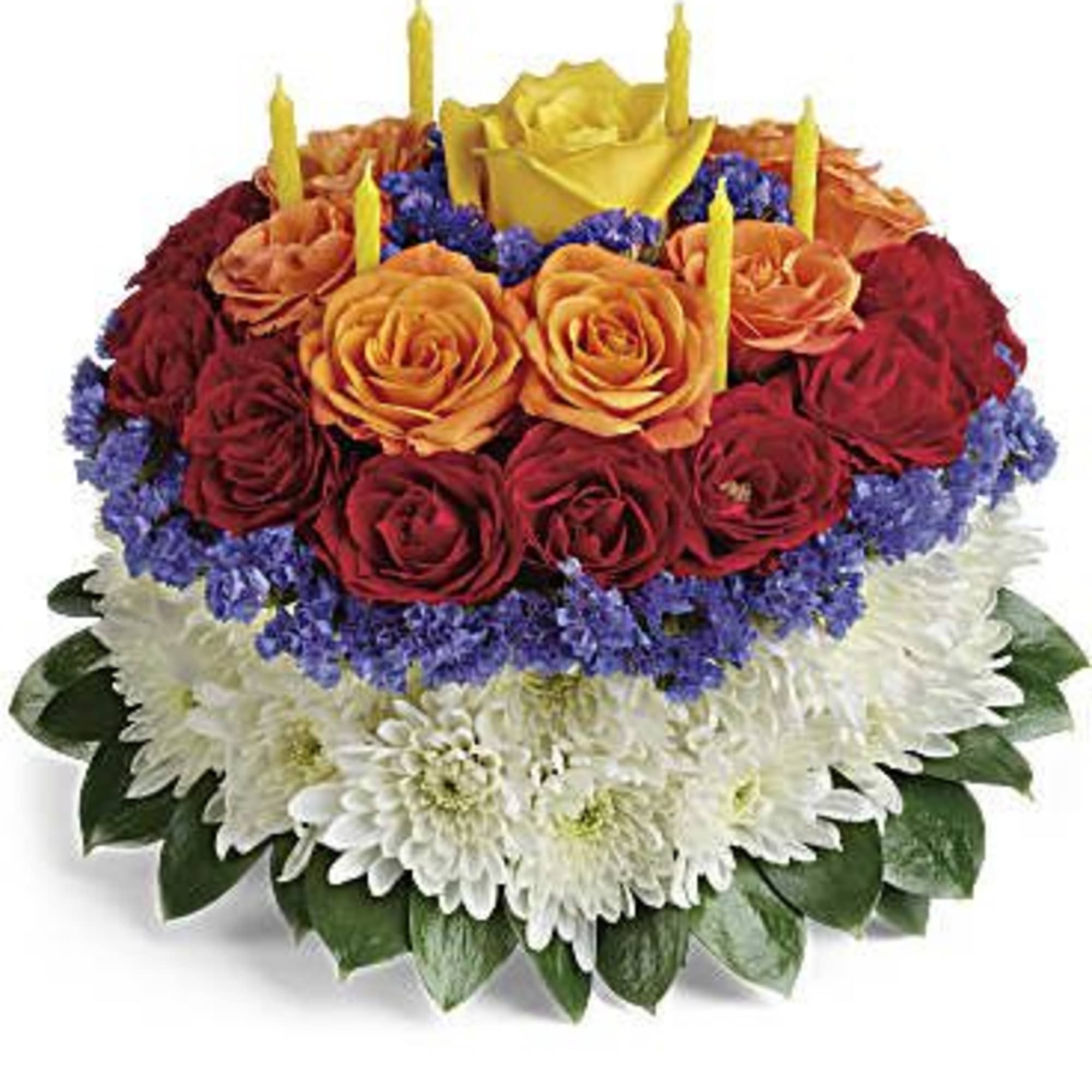 BIRTHDAY FLOWER CAKE 