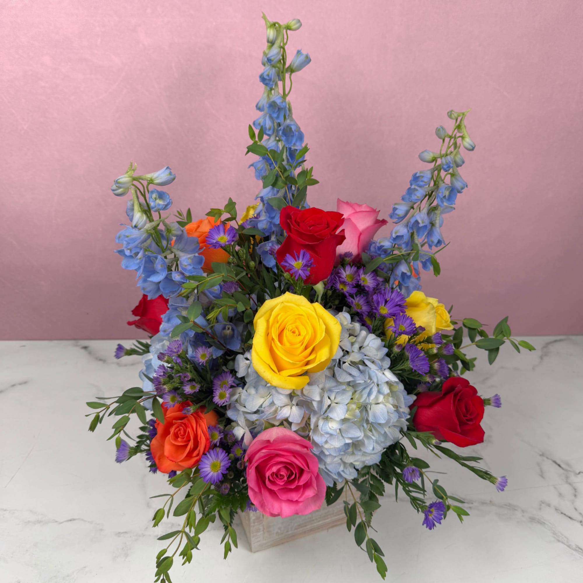 Bright, joyful, and full of life&mdash;just like the person it's meant for.