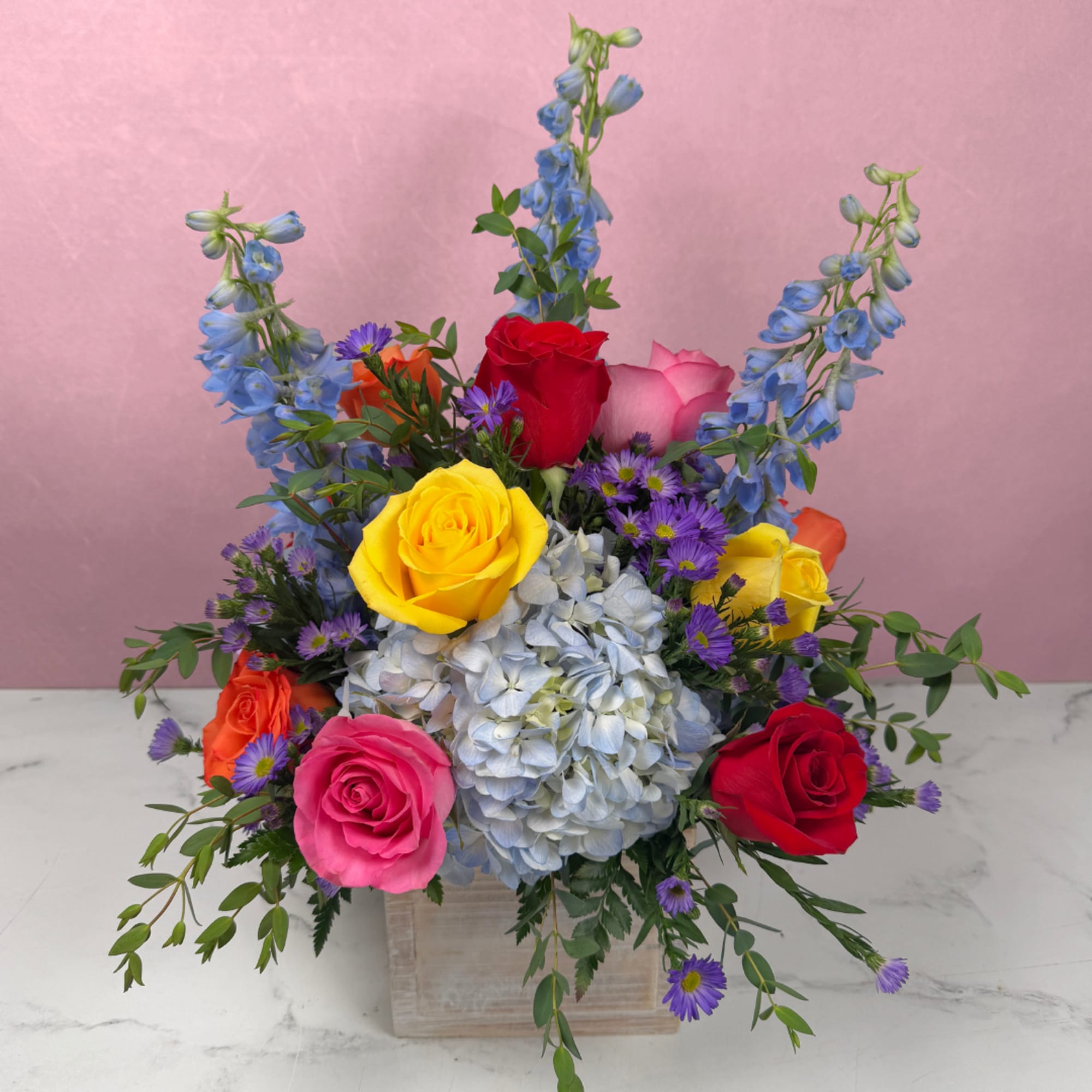 Bright, joyful, and full of life&mdash;just like the person it's meant for.