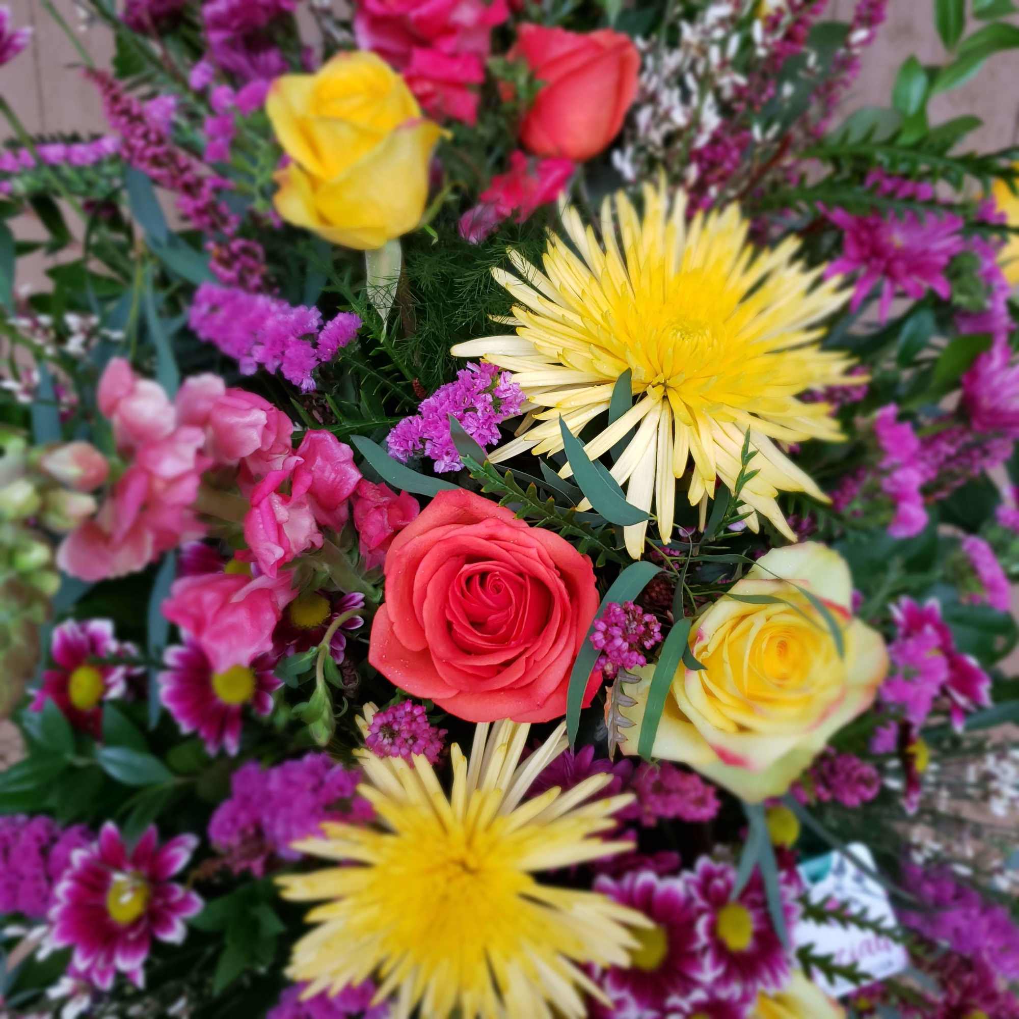 Honor a beautiful life with our Celebration of Life Standing Spray, a