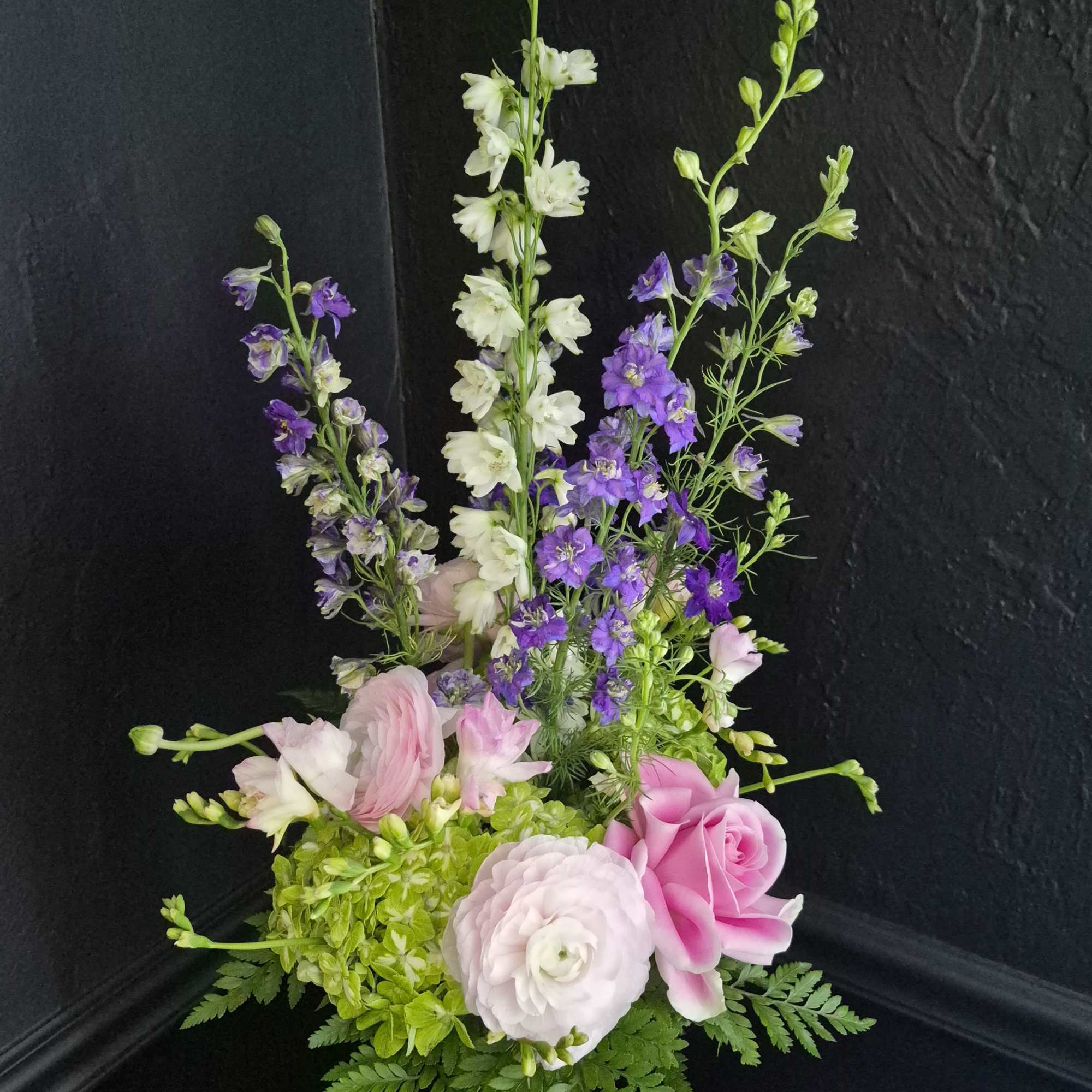 A tall, airy bouquet that feels like a sunlit walk through a, photo 2 of 2