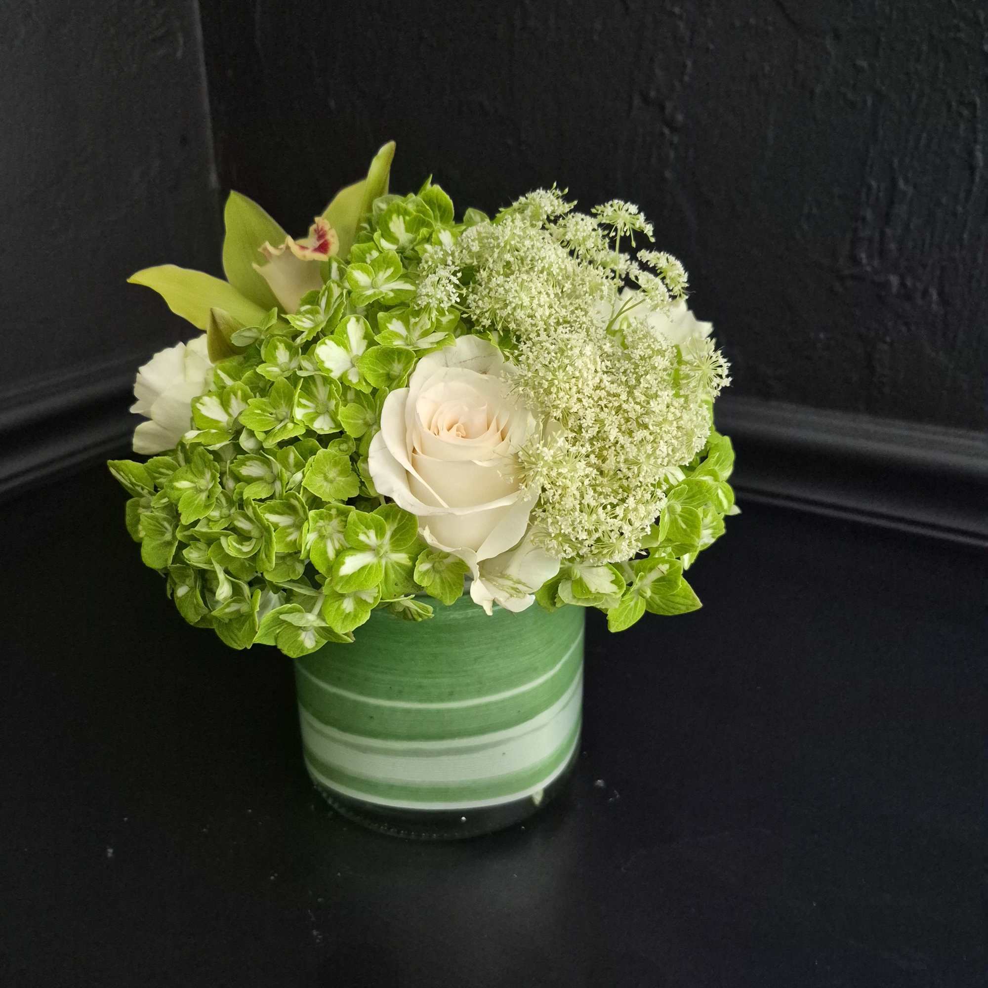 Verdant Grace brings a modern botanical feel to classic elegance with lush