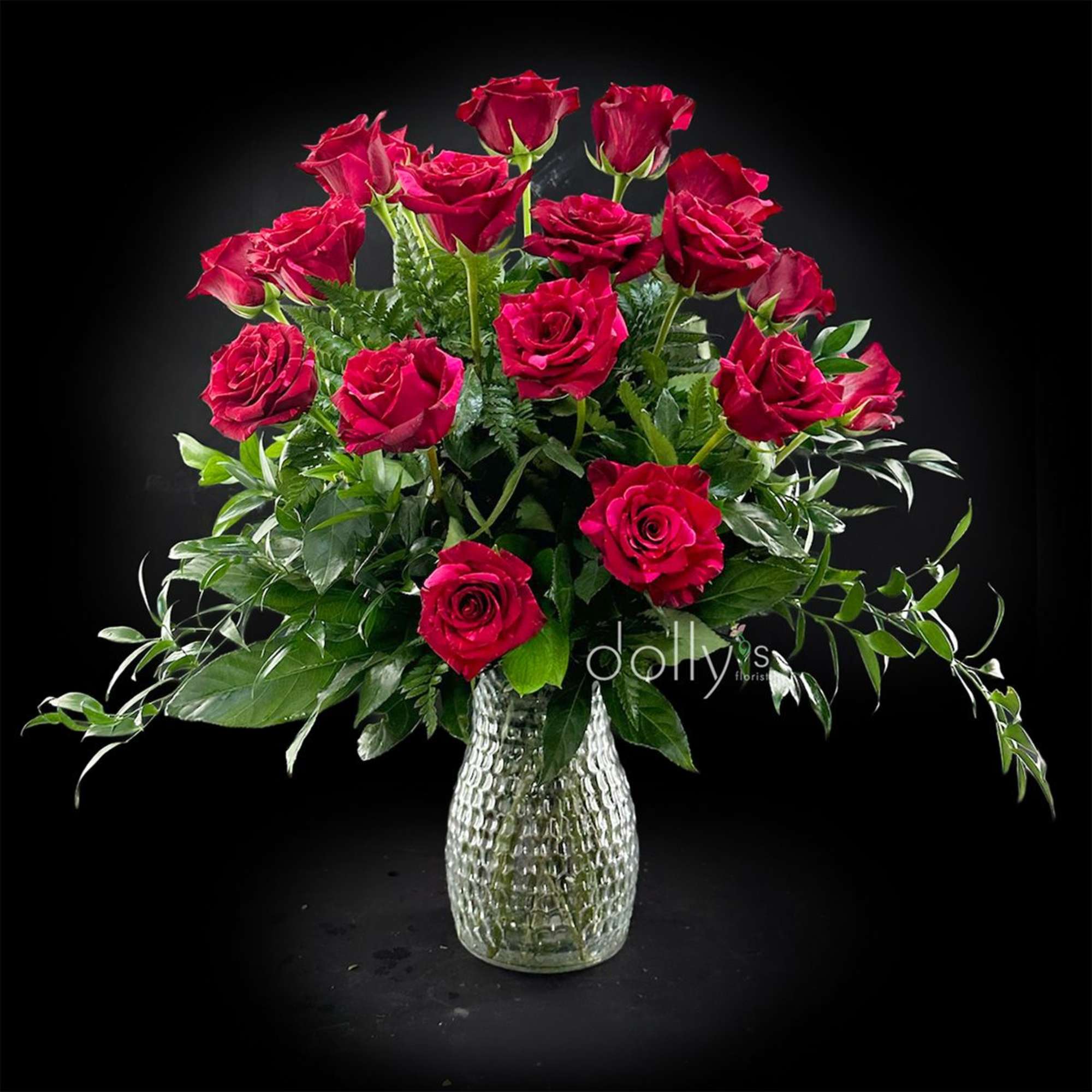 The Red Panther rose is a striking bicolor hybrid tea rose variety