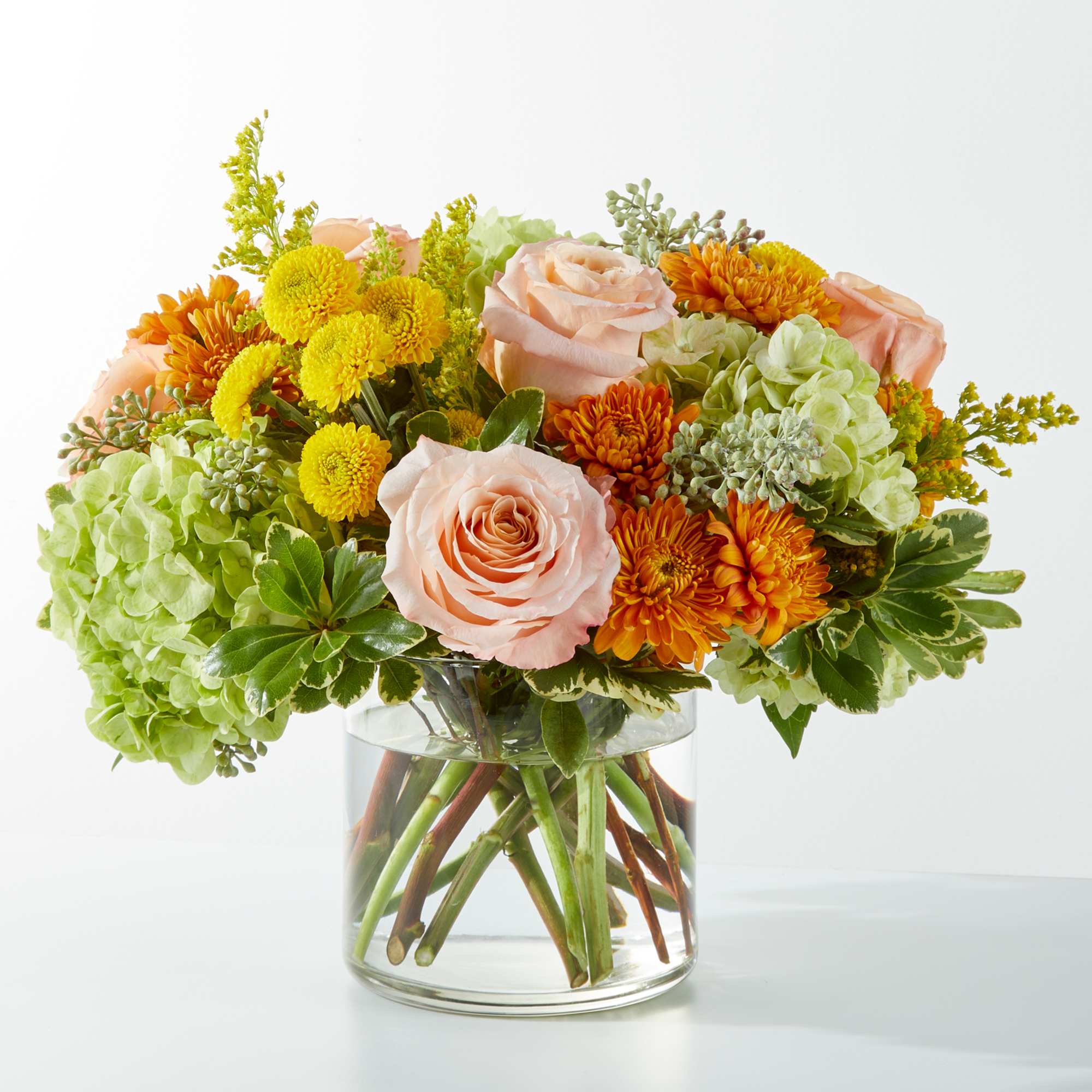 Soft and light, the Fall Foliage Bouquet is a gorgeous gesture of