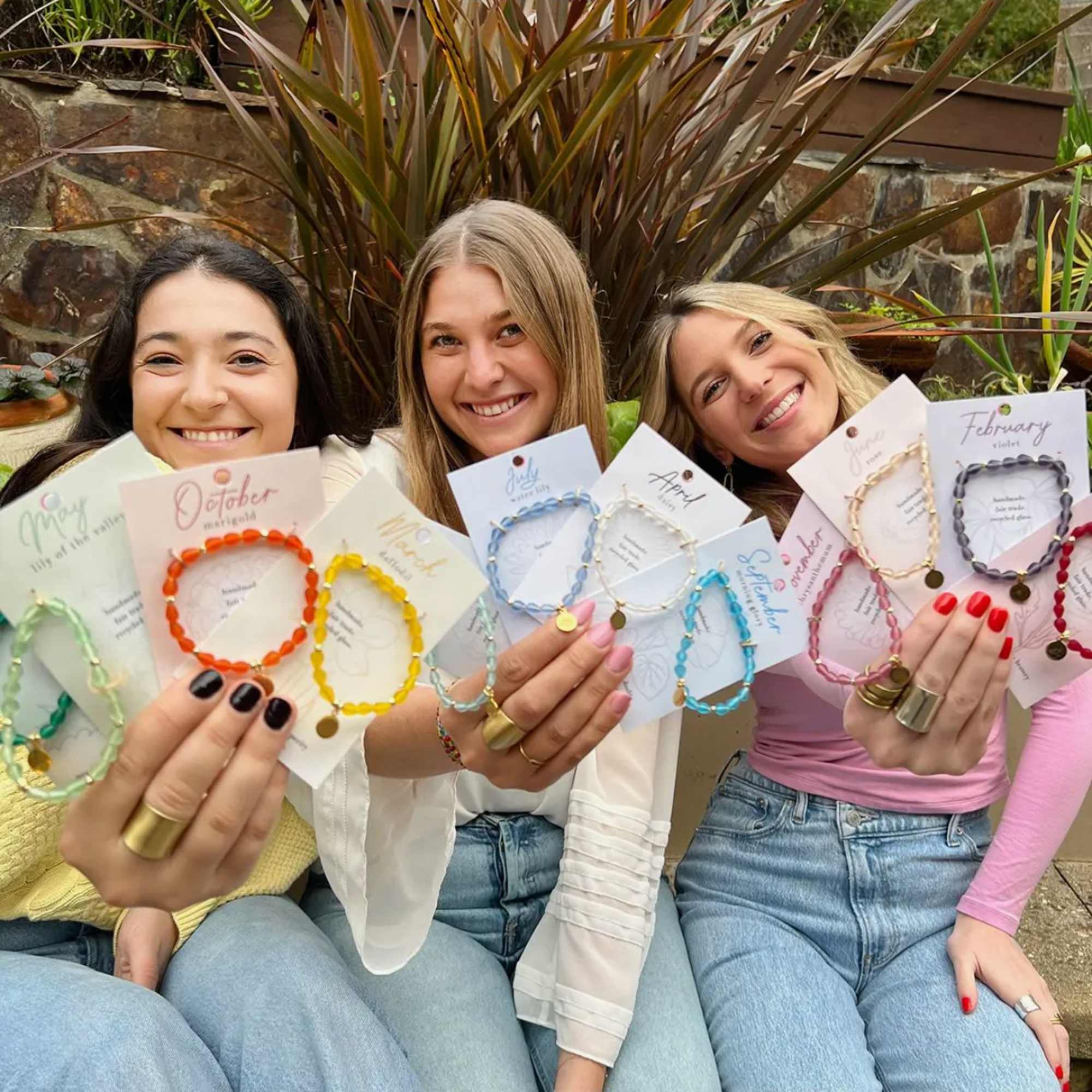 Hello, March!  Part of our Botanical Collection, the March Bracelet is, photo 4 of 4