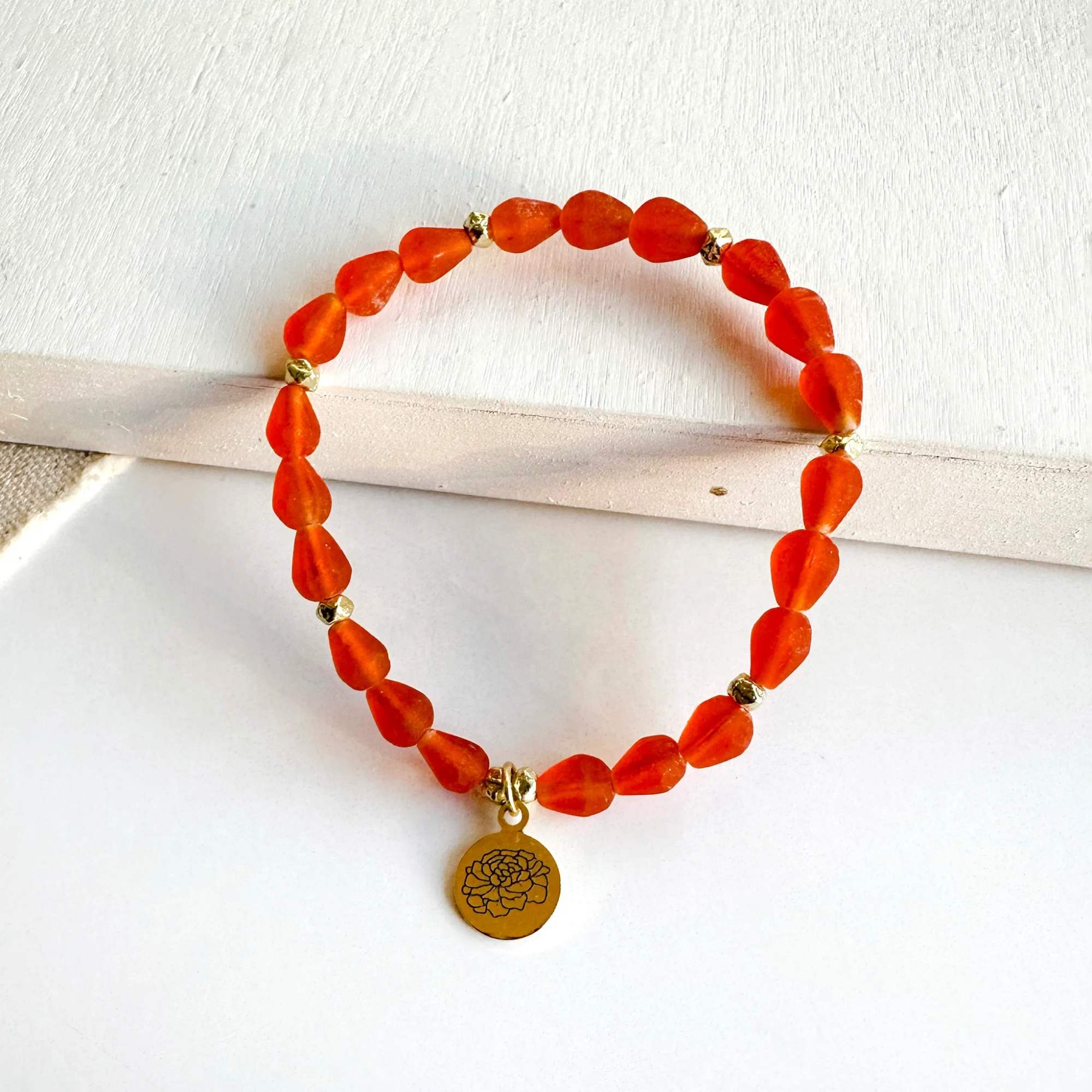 Hello, October!  Part of our Botanical Collection, the October Bracelet is, photo 3 of 4