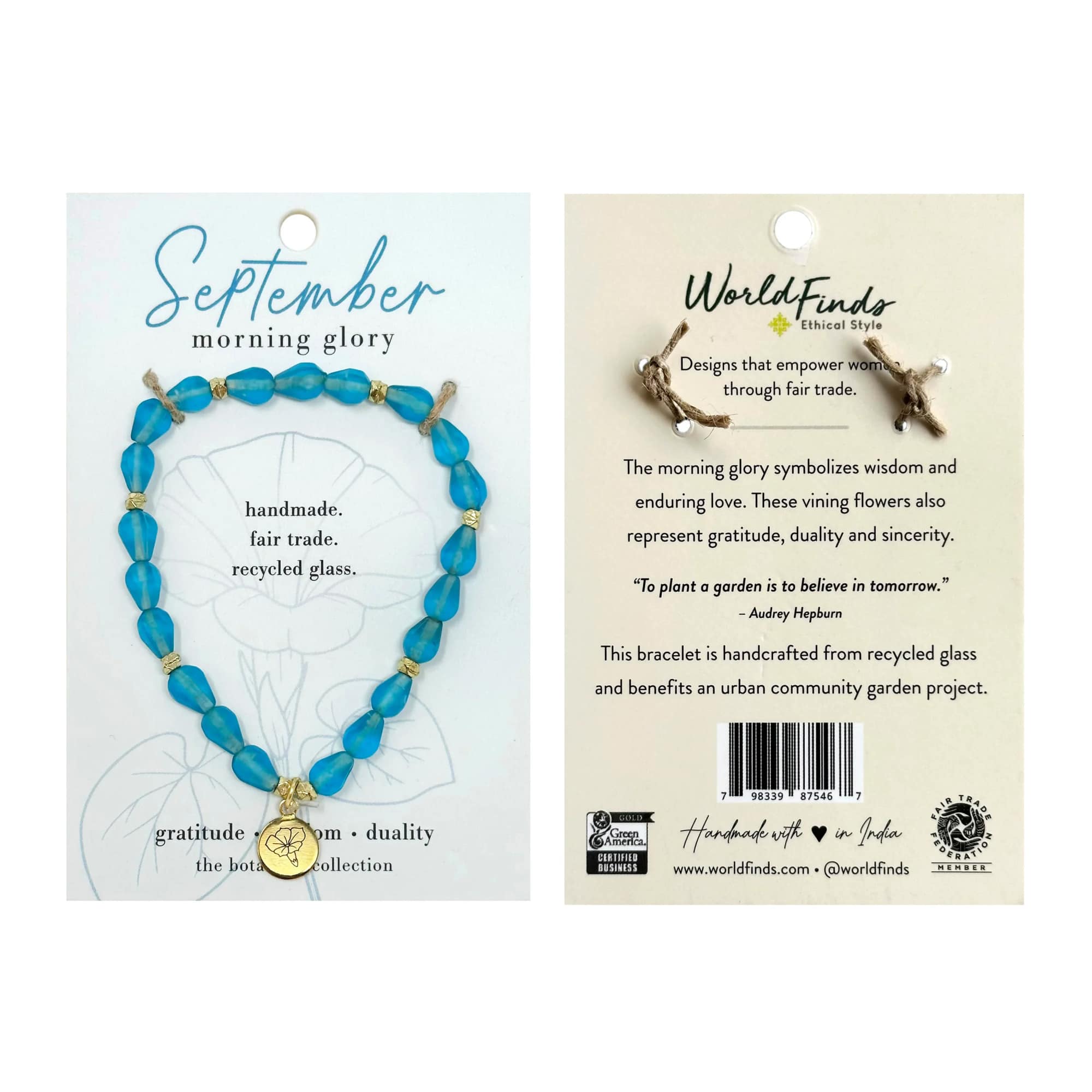 Hello, September! ? Part of our Botanical Collection, the September Bracelet is, photo 2 of 4