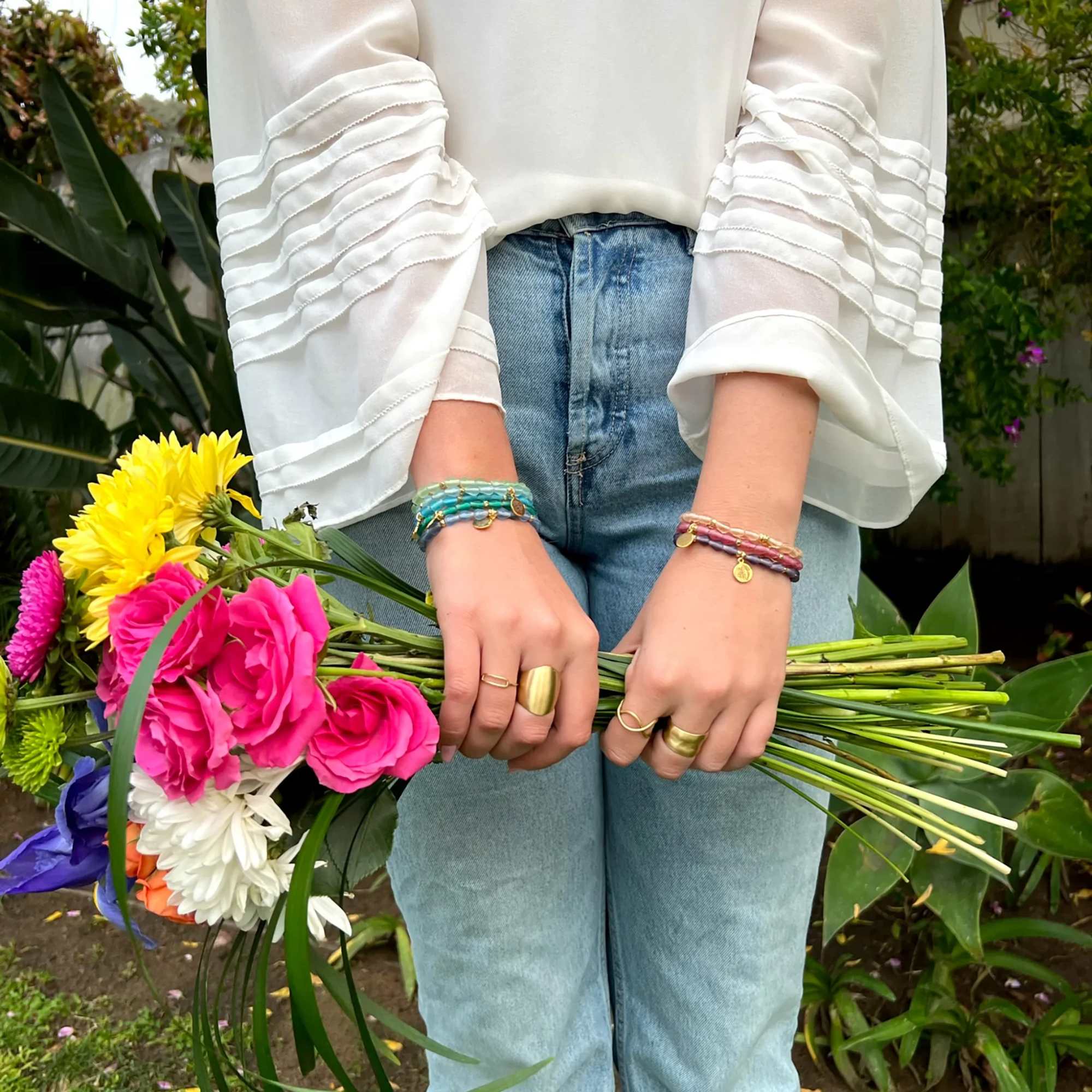 Hello, September! ? Part of our Botanical Collection, the September Bracelet is, photo 4 of 4